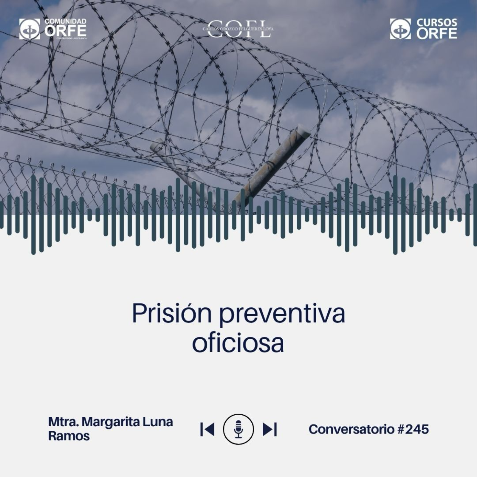 Prisión preventiva oficiosa