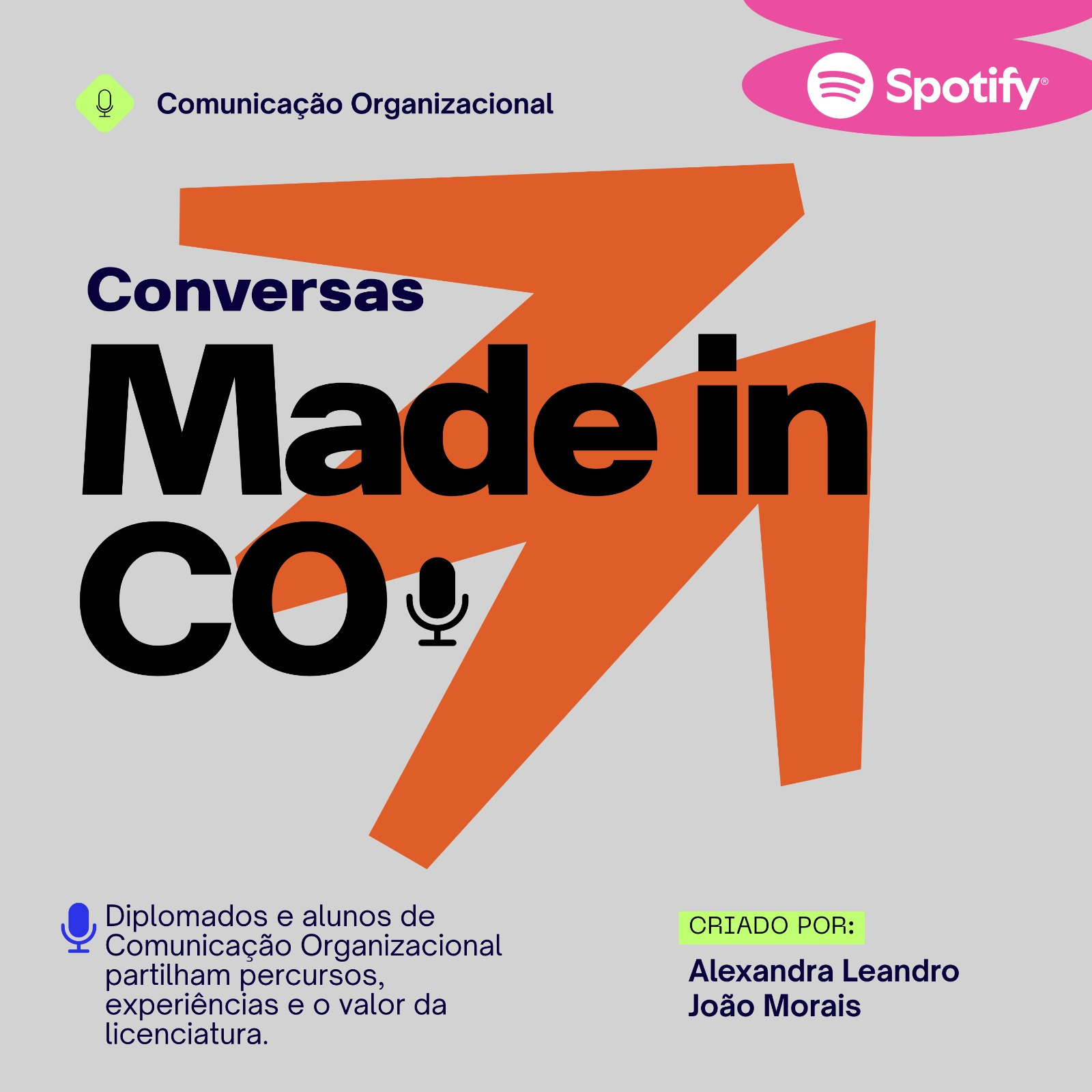 Novo episódio Podcast "Conversas Made in CO" com Tomás Marques