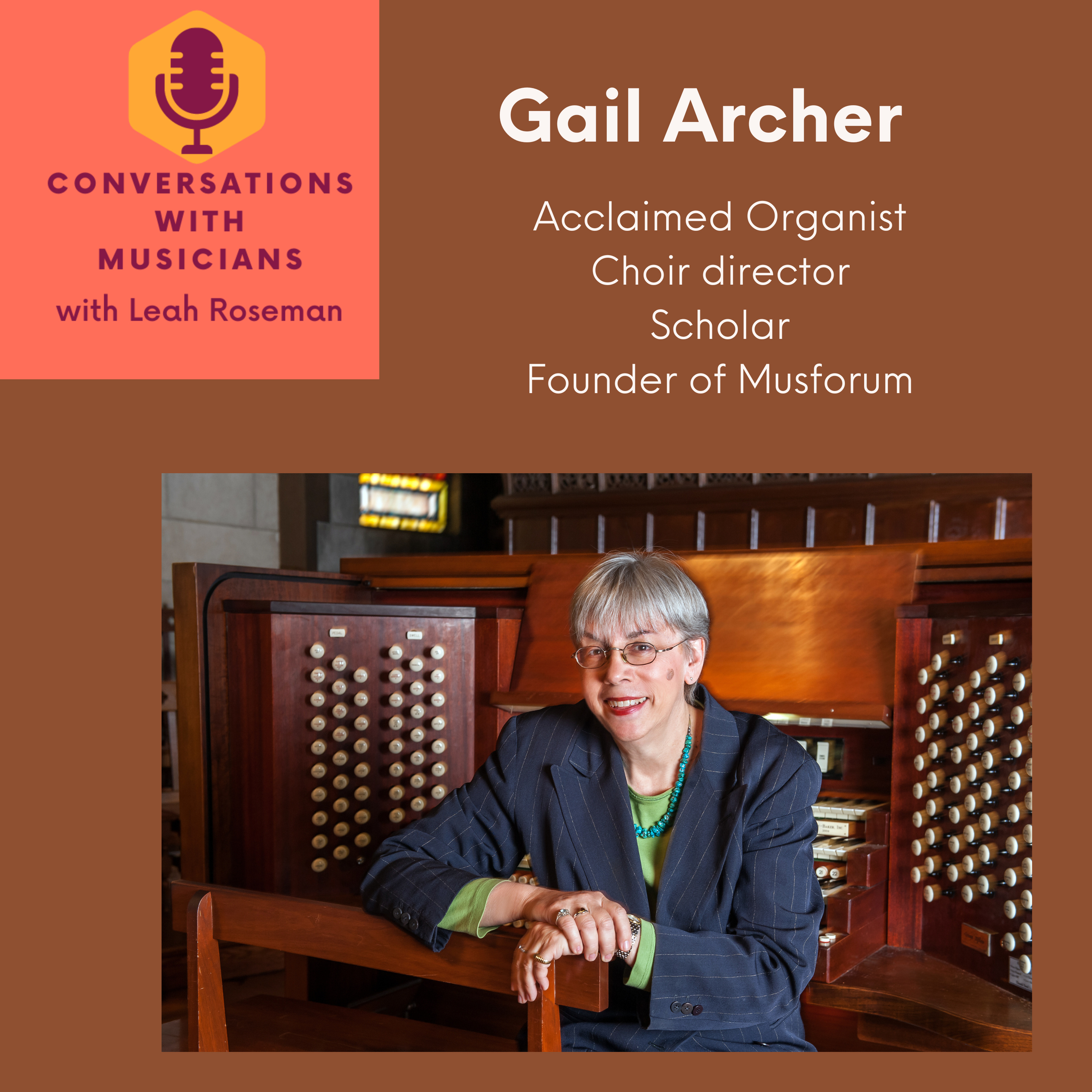 Gail Archer: GRAMMY-nominated trailblazing organist