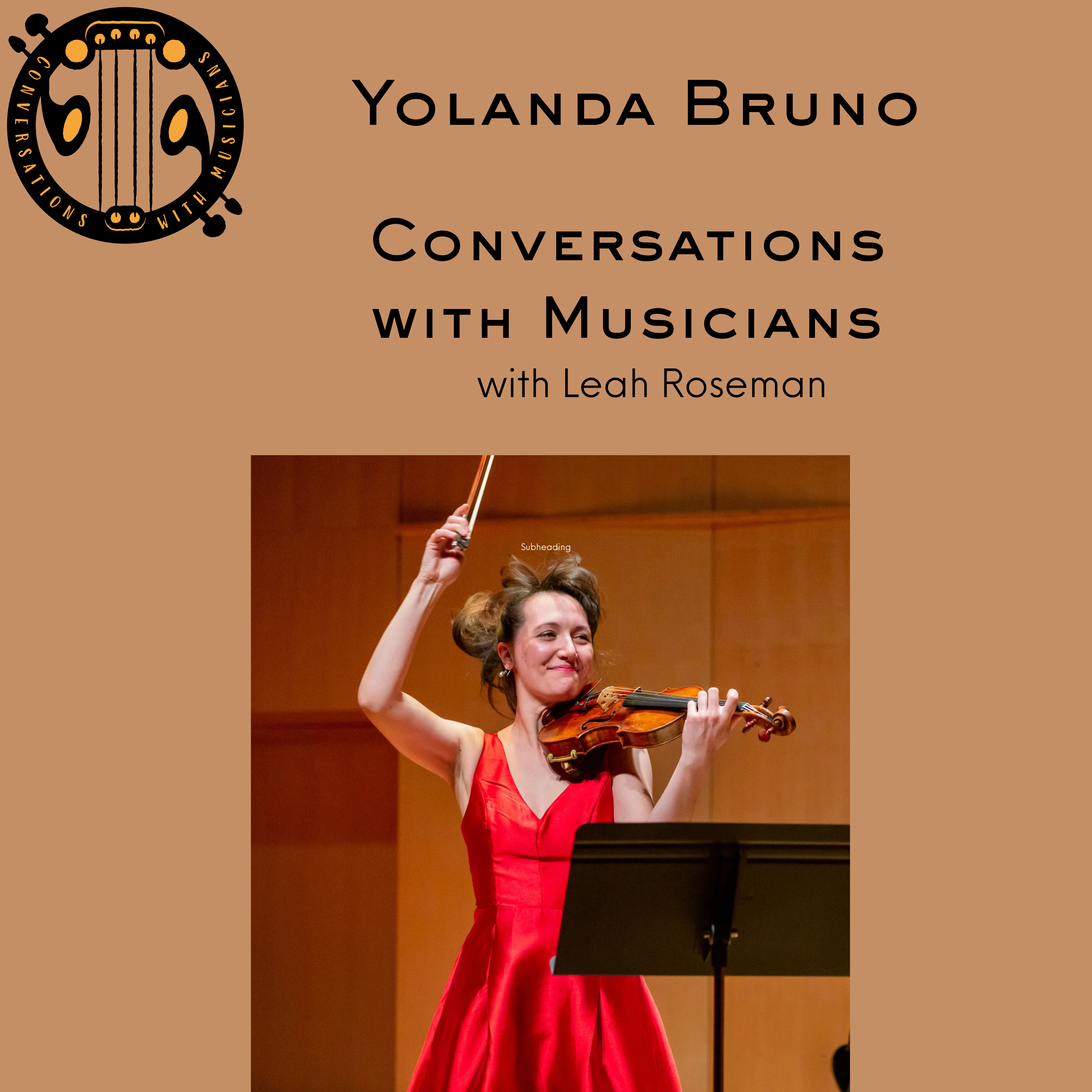 Conversations with Musicians, with Leah Roseman