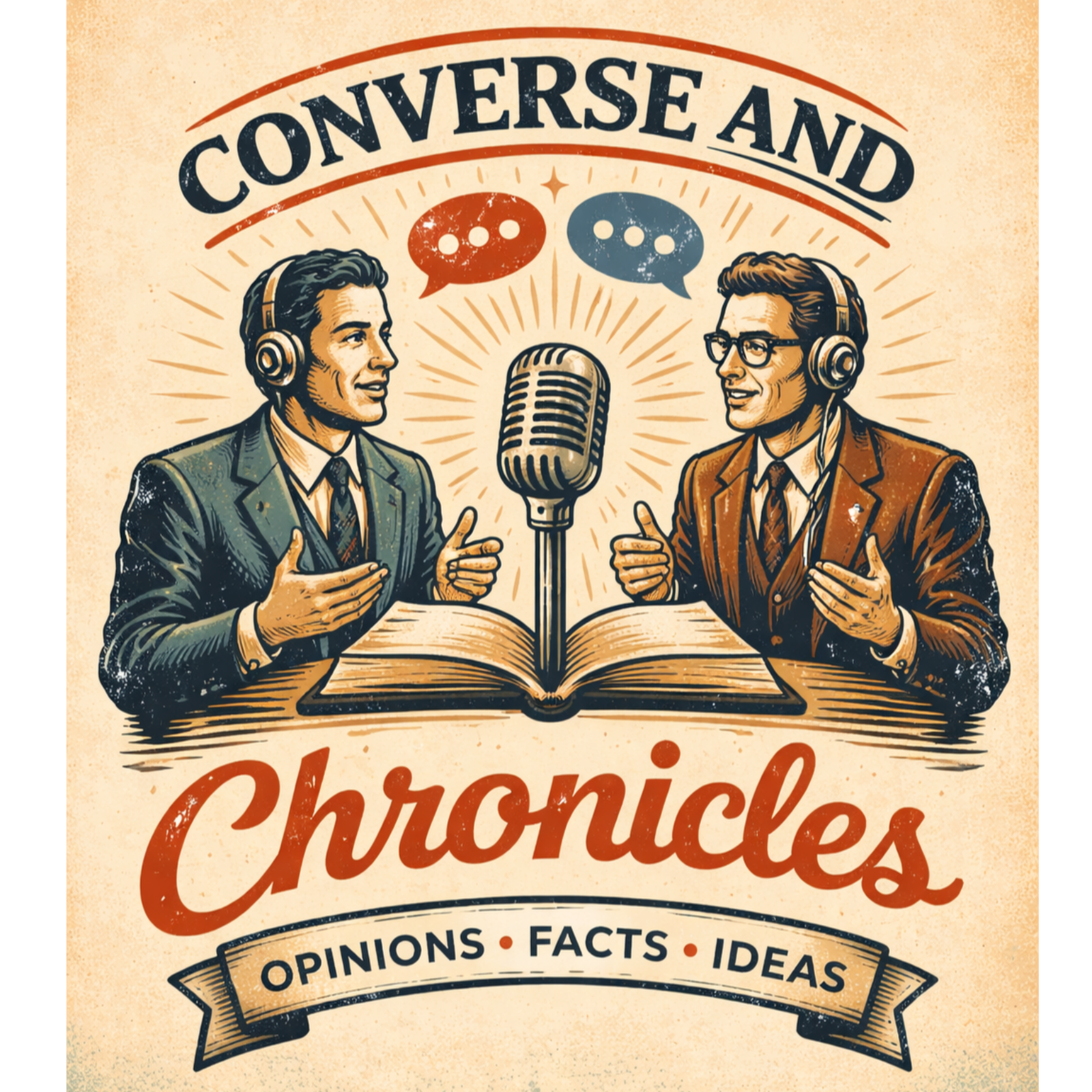 Converse and Chronicles: Opinions, Facts and Ideas podcast artwork
