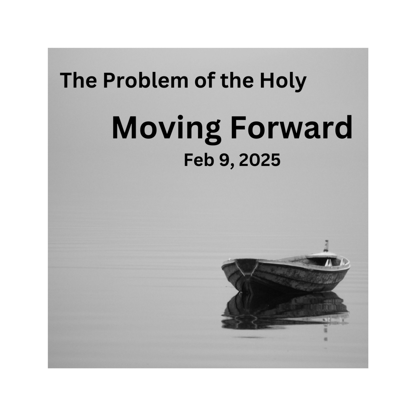 The Problem of the Holy