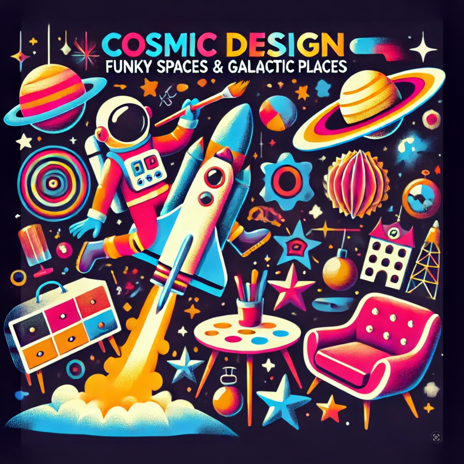 Cosmic Design: Funky Spaces & Galactic Places