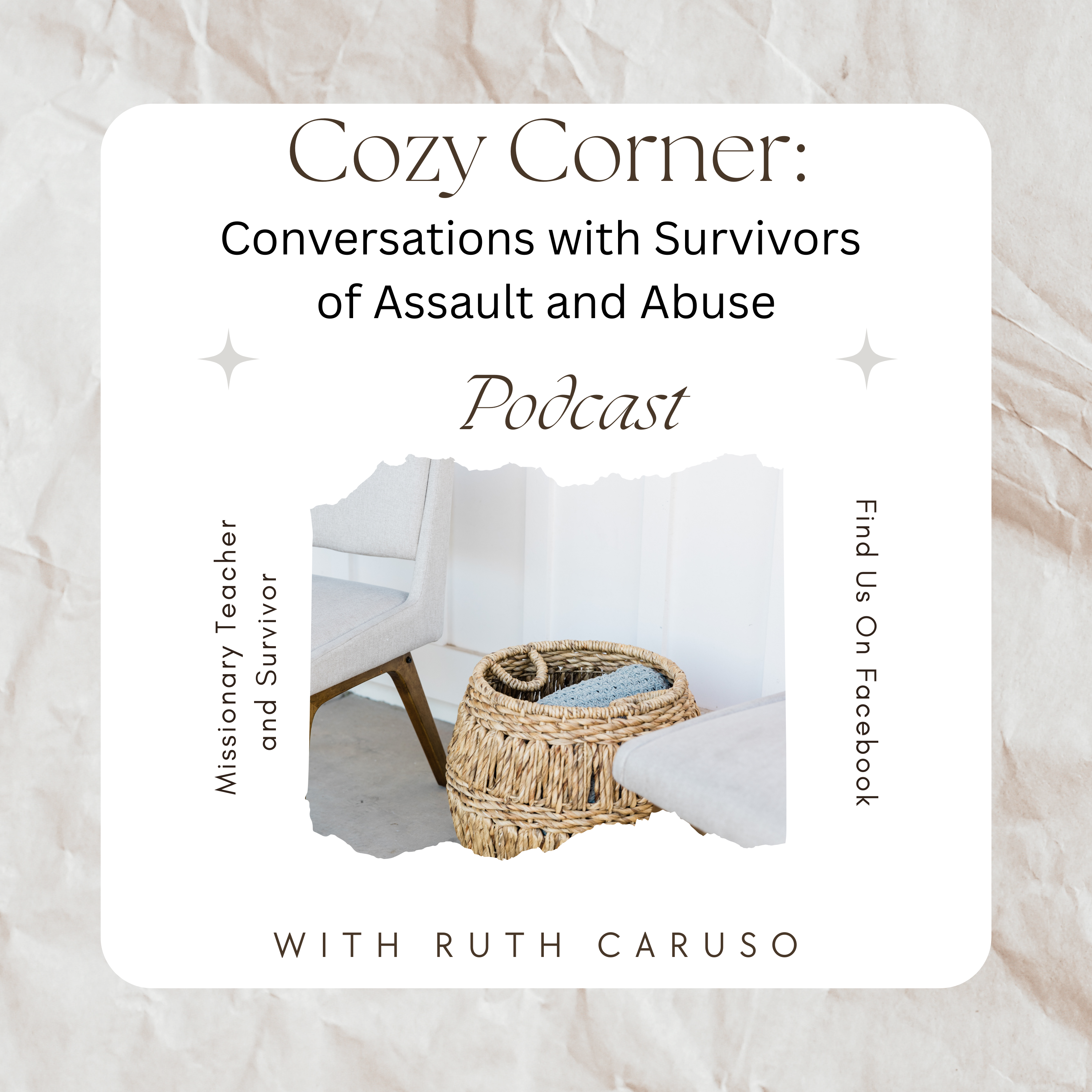 Cosy Corner:  Conversations with Survivors of Assault and Abuse podcast artwork