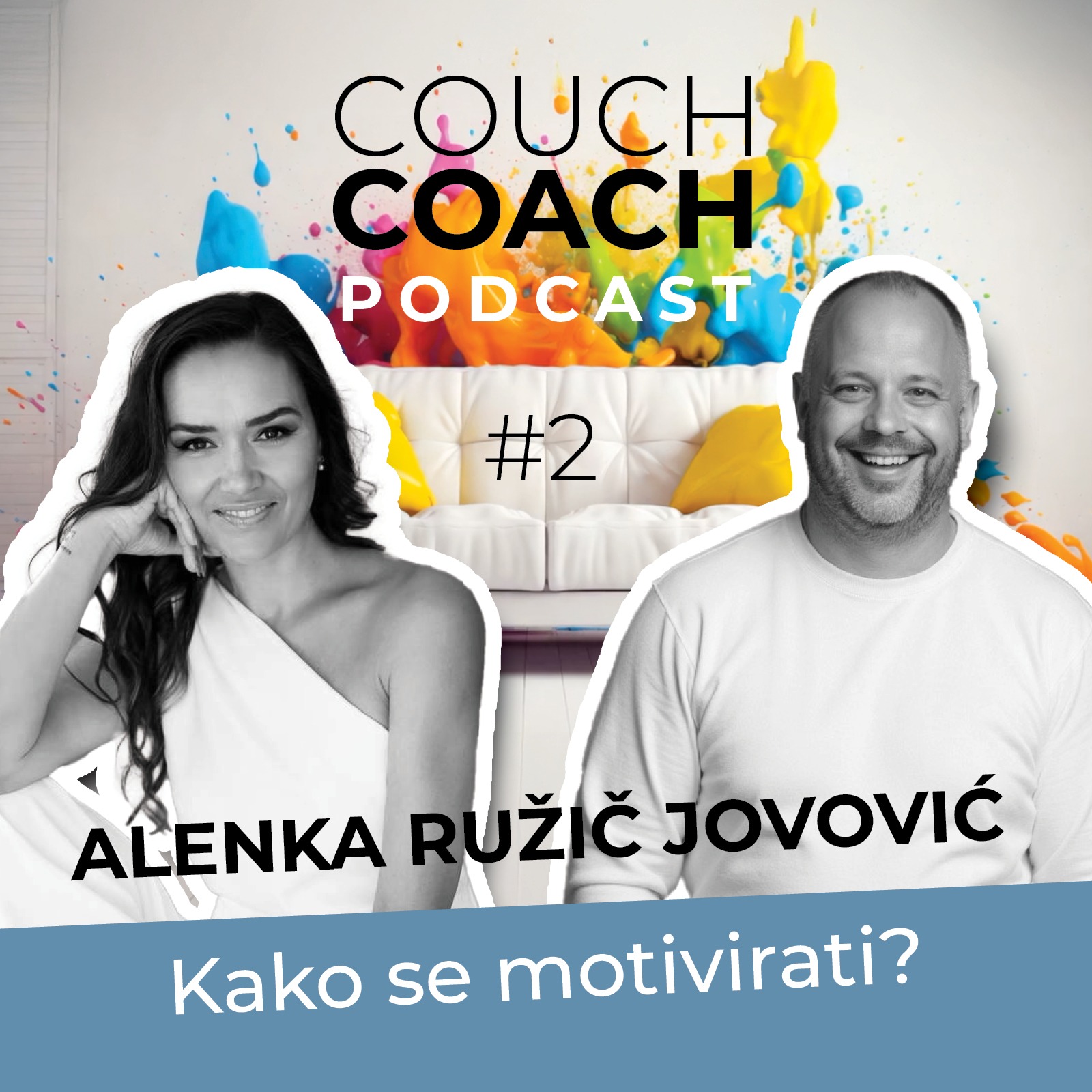 Kako težak del poti je motivacija (Alenka Ružič Jovović) - COUCHCOACH PODCAST #2