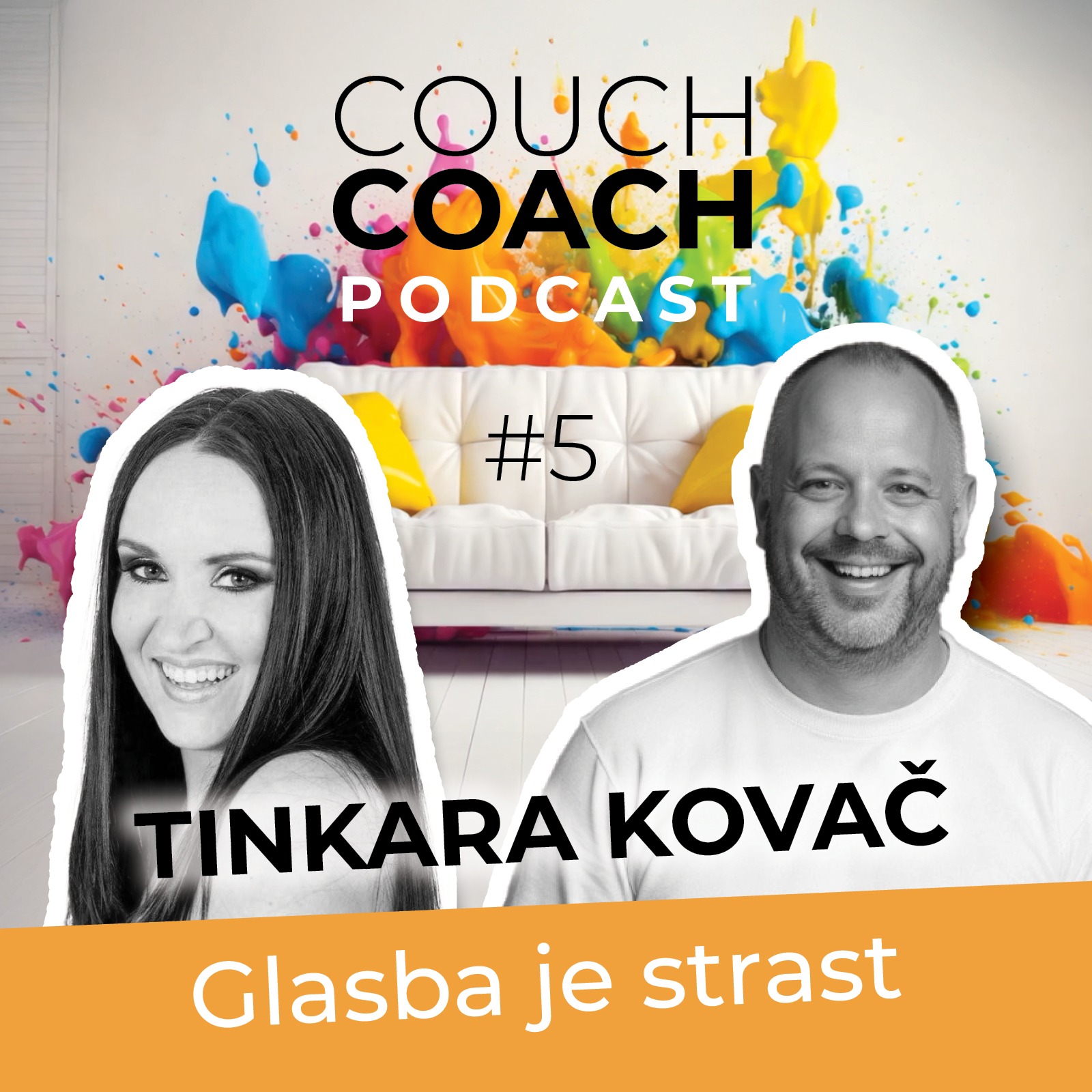 Tako zelo zaljubljena v življenje (Tinkara Kovač) – COUCH COACH PODCAST EP #5 episode artwork