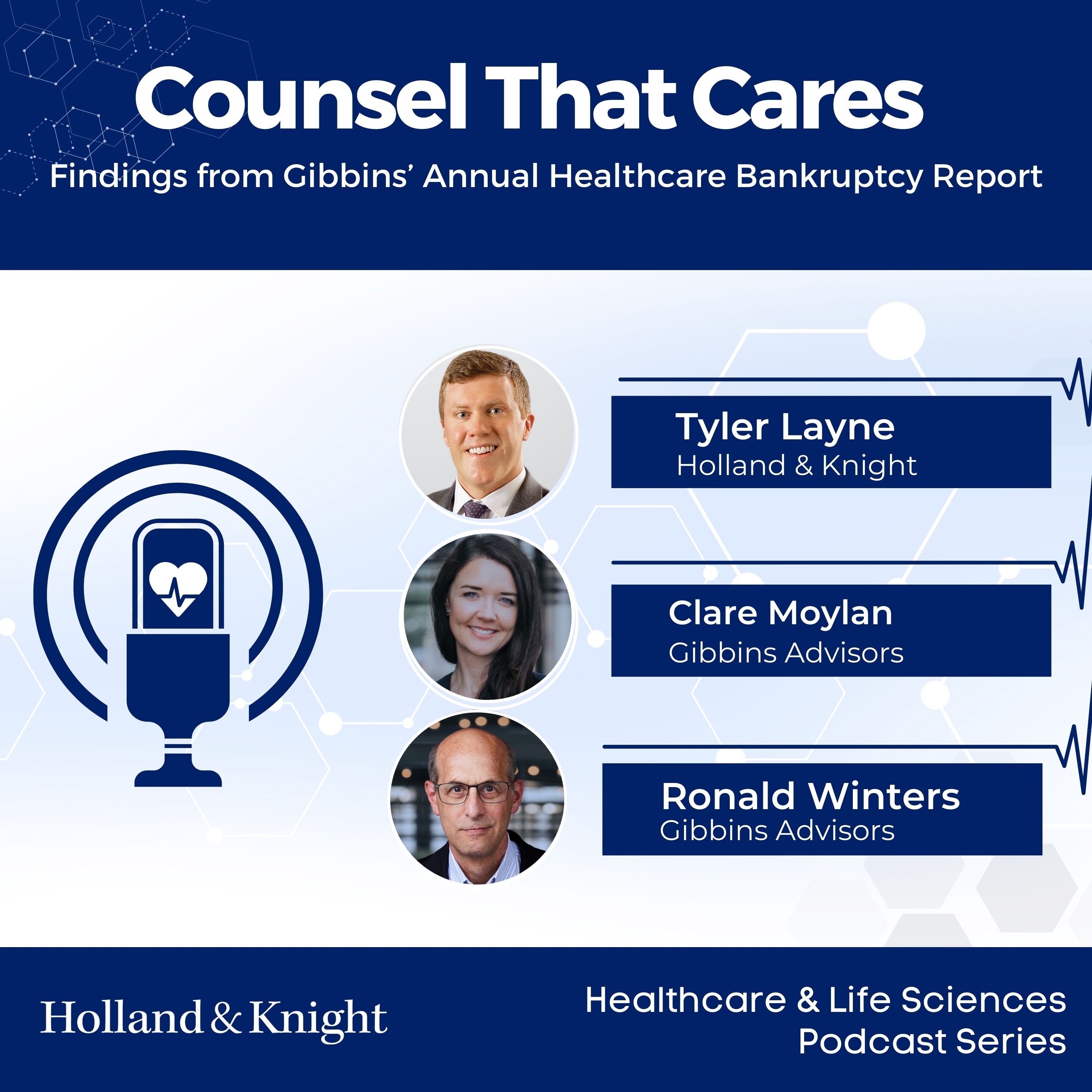 Findings from Gibbins’ Annual Healthcare Bankruptcy Report episode artwork