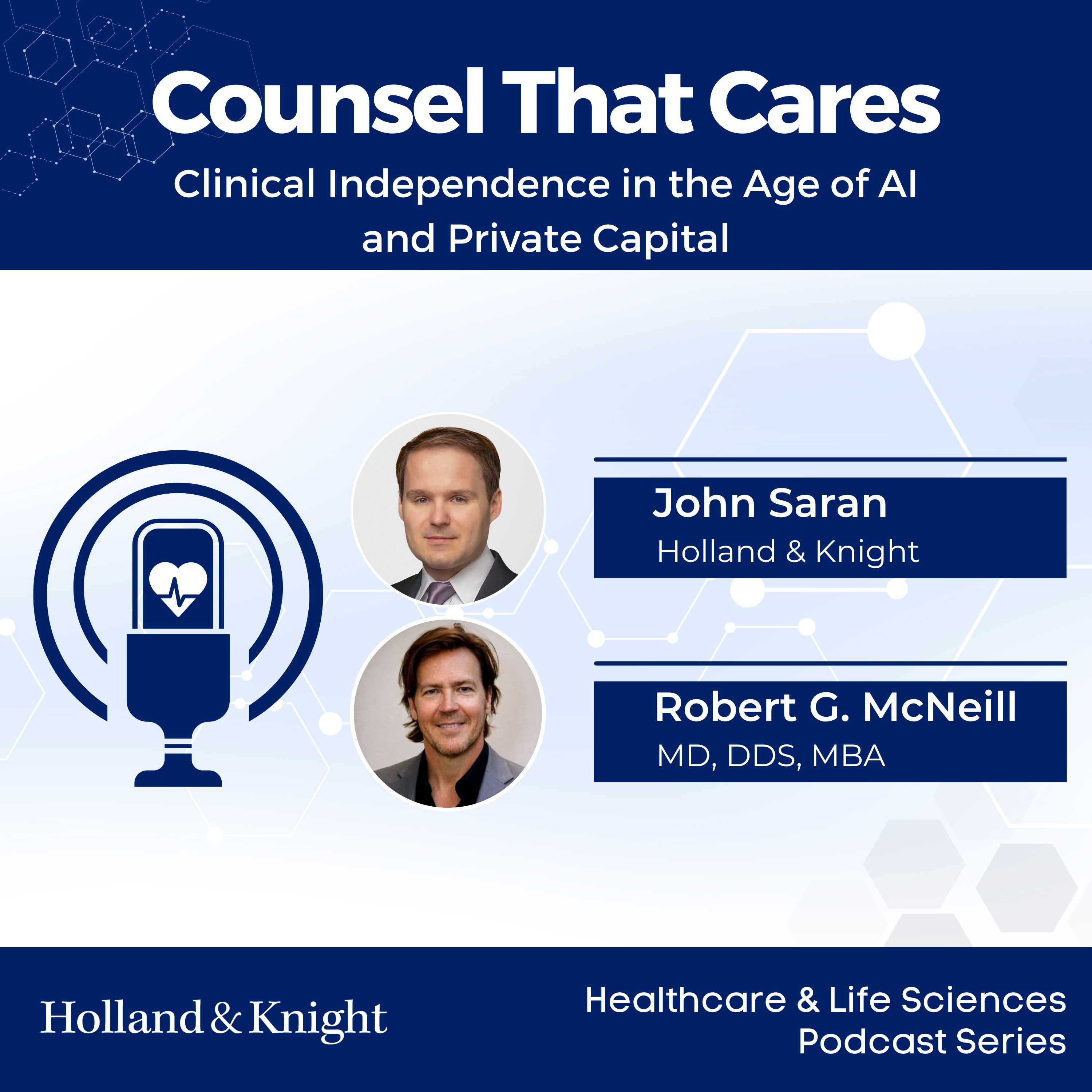 Clinical Independence in the Age of AI and Private Capital episode artwork