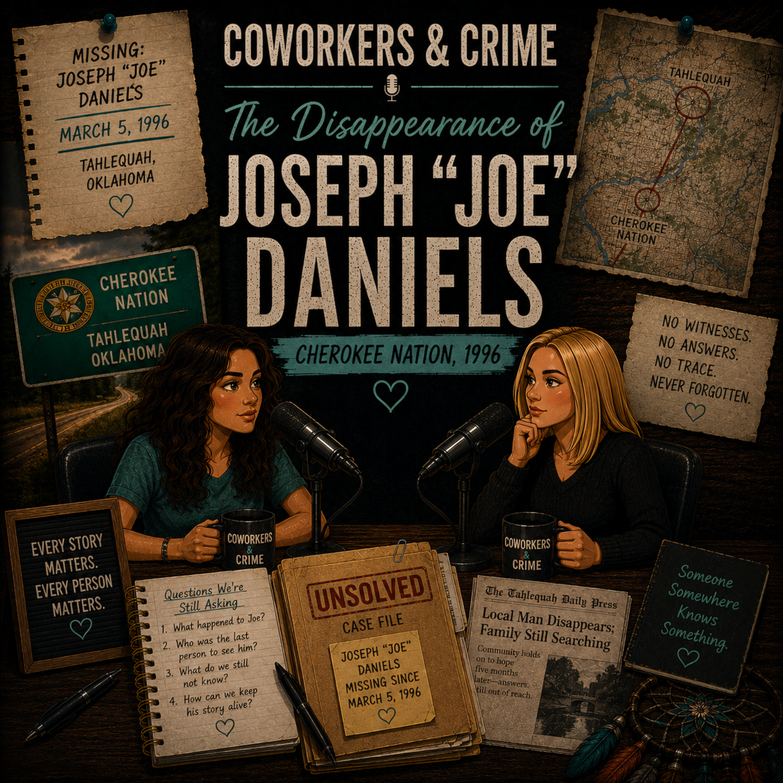 The Disappearance of Joseph “Joe” Daniels (Cherokee Nation, 1996) episode artwork