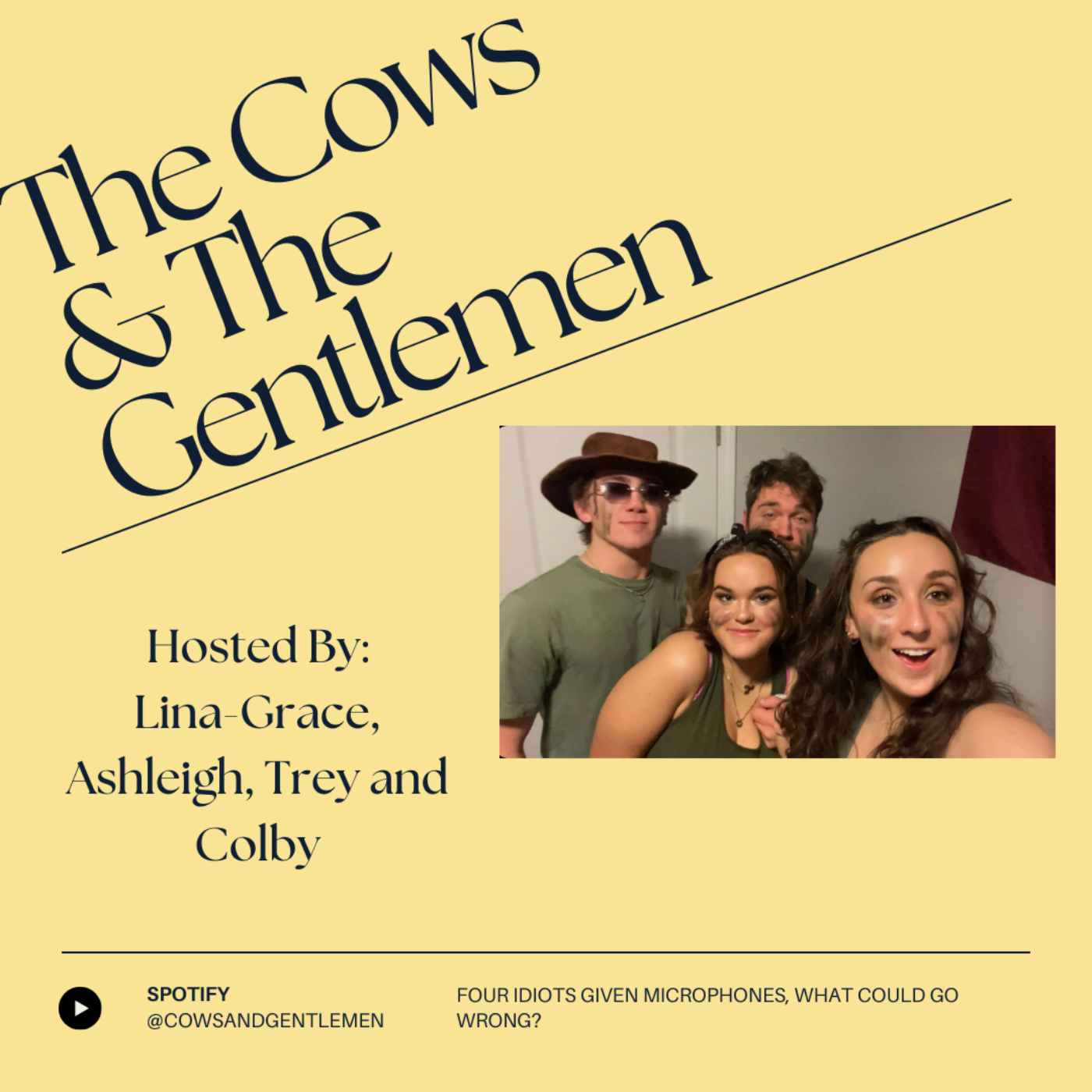The Cows and The Gentlemen podcast artwork