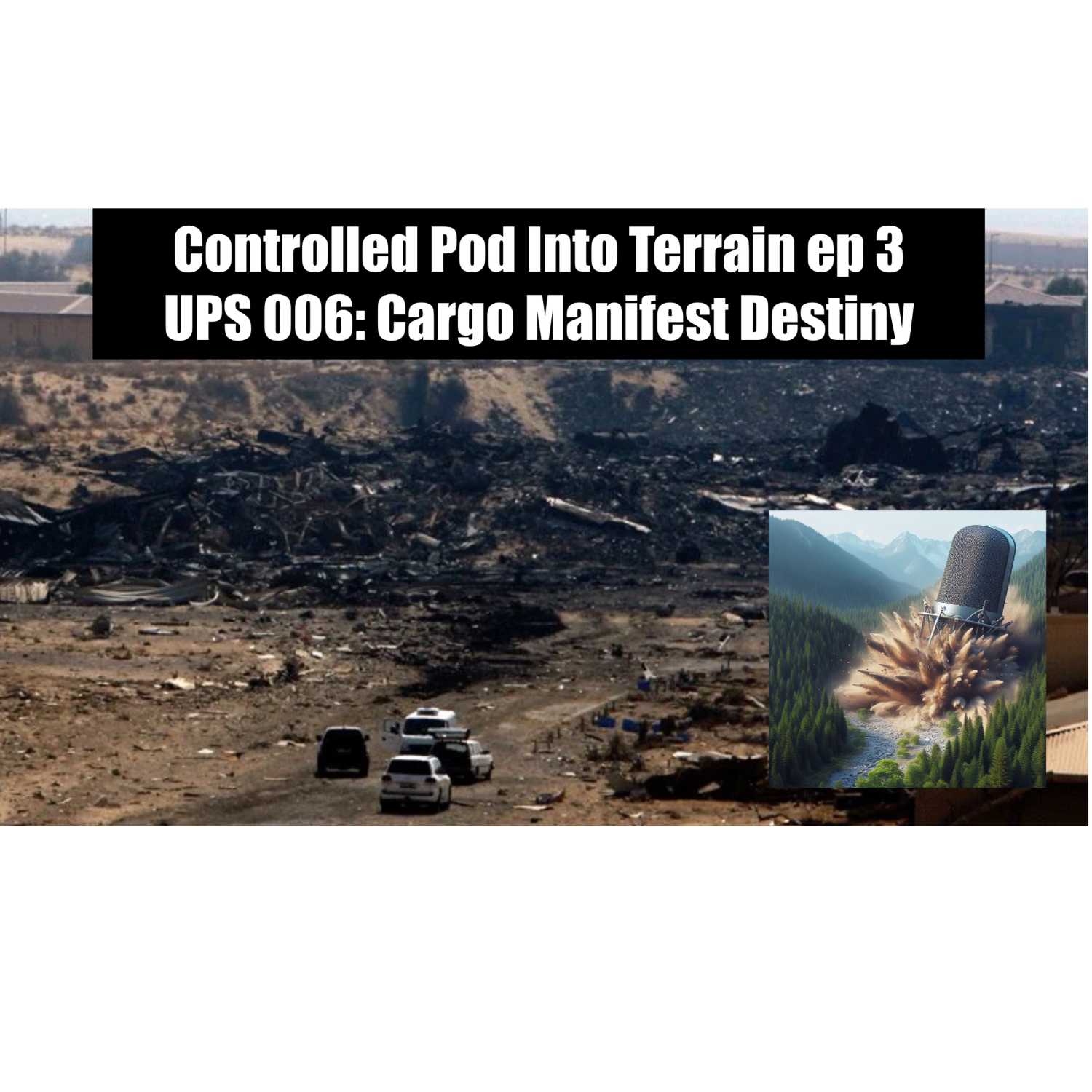 Controlled Pod Into Terrain episode 3:  UPS 006