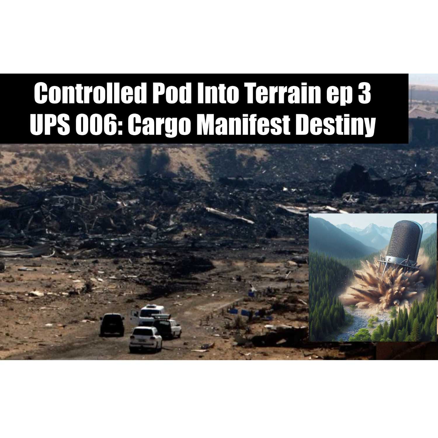 Controlled Pod Into Terrain episode 3:  UPS 006