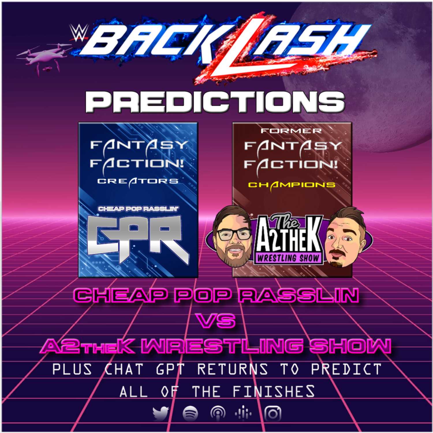 WWE Backlash Predictions (featuring THE A2theK WRESTLING SHOW!)