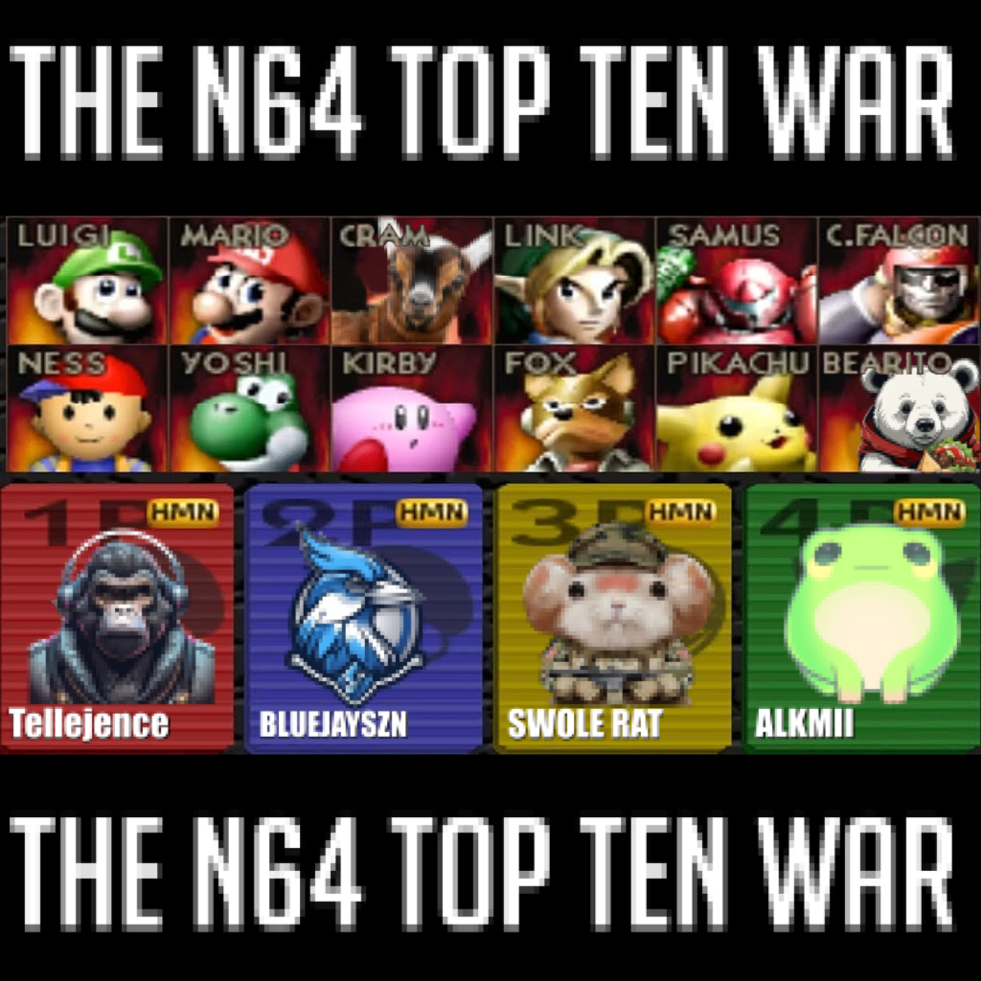 CRAM KAST EP:95 | TOP TEN N64 GAMES OF ALL TIME