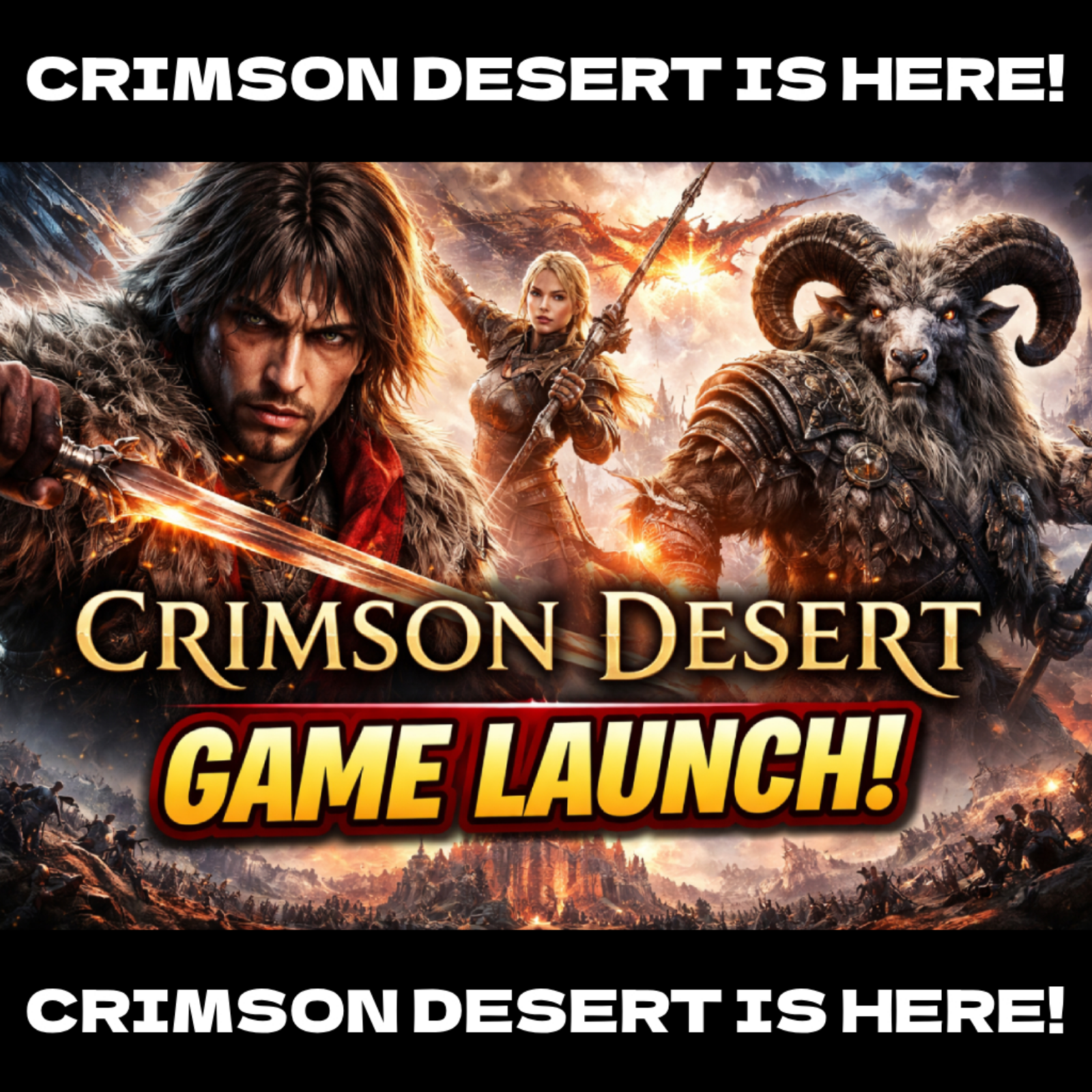 CRAM KAST EP:129 | CRIMSON DESERT IS HERE!