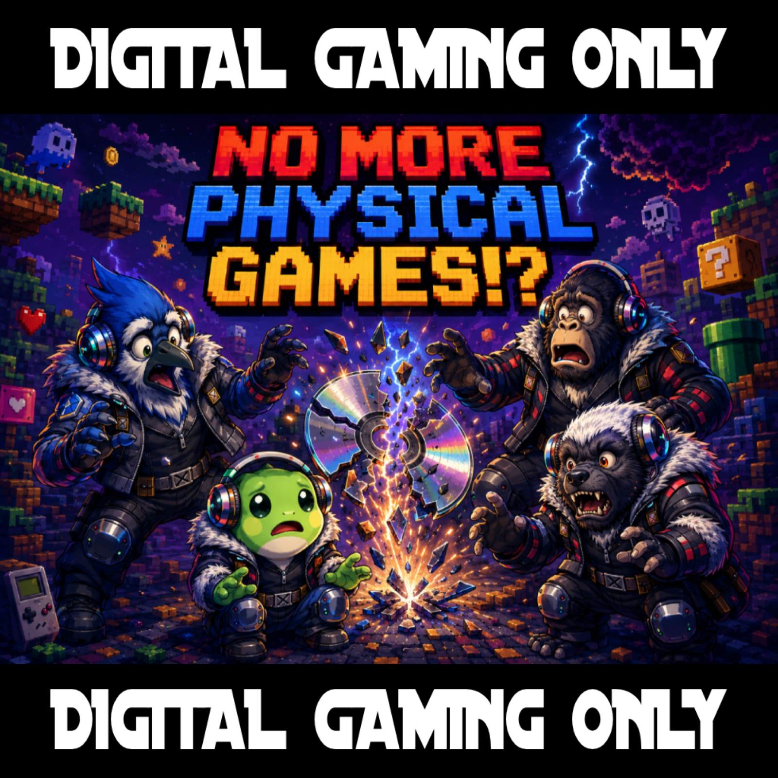 CRAM KAST EP:144 | NO MORE PYSICAL GAMES!? episode artwork