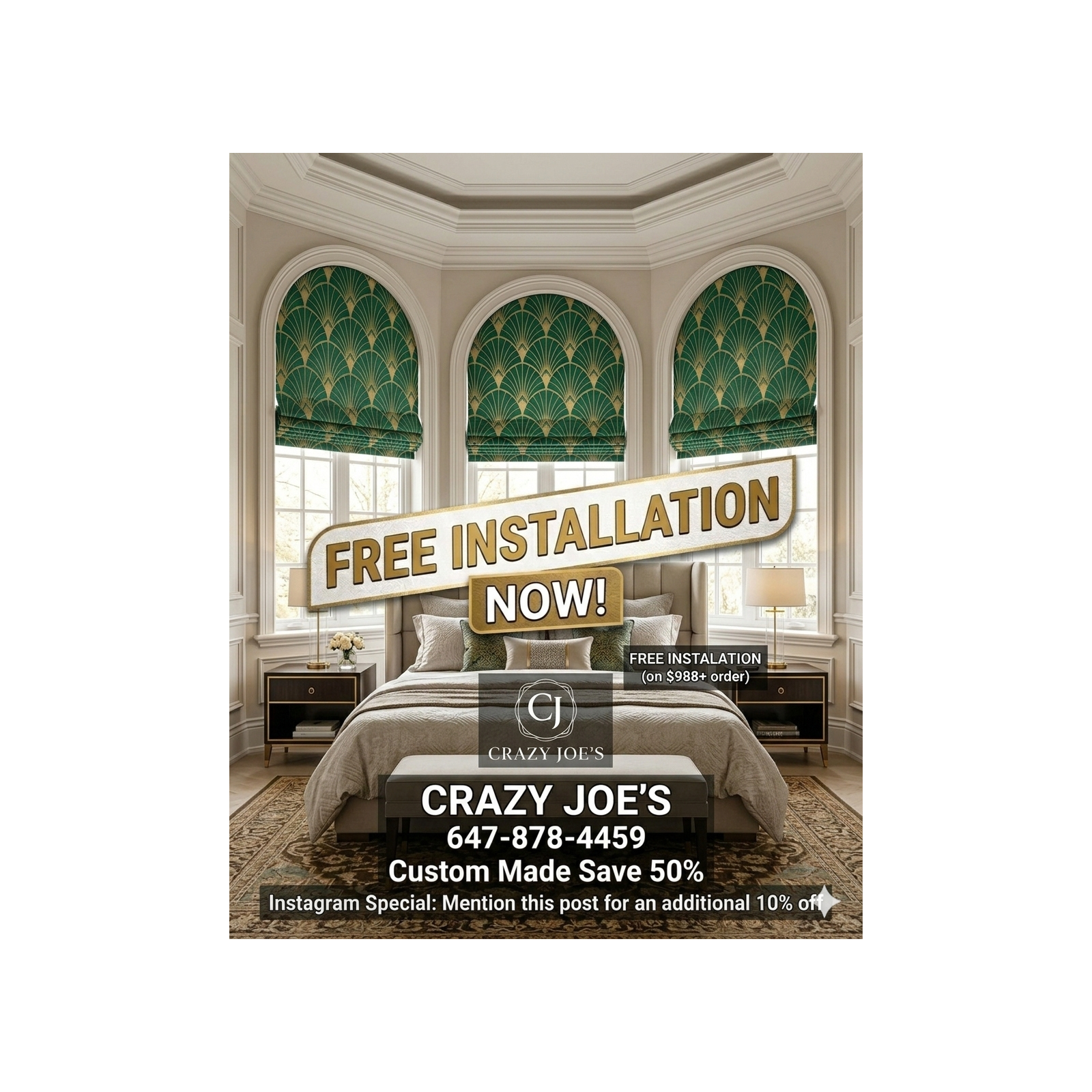 Crazy Joe's Drapery and Blinds — Window Treatment Tips for Ontario Homeowners