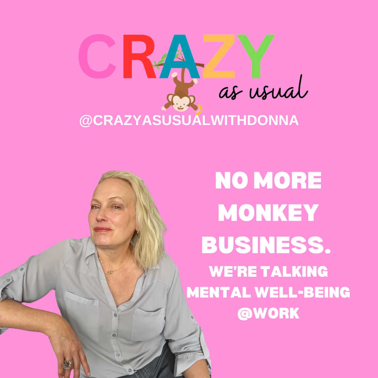 Crazy, as Usual, with Donna Carlson podcast artwork