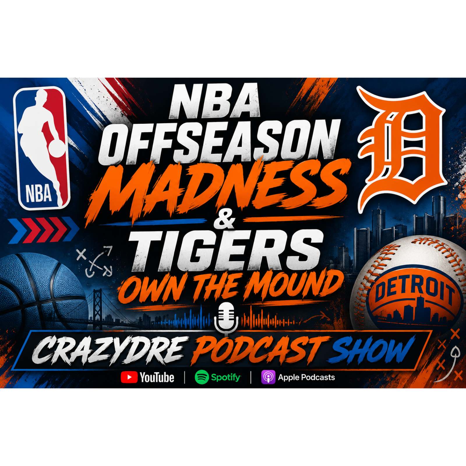 NBA Offseason Madness & Tigers Dominate episode artwork
