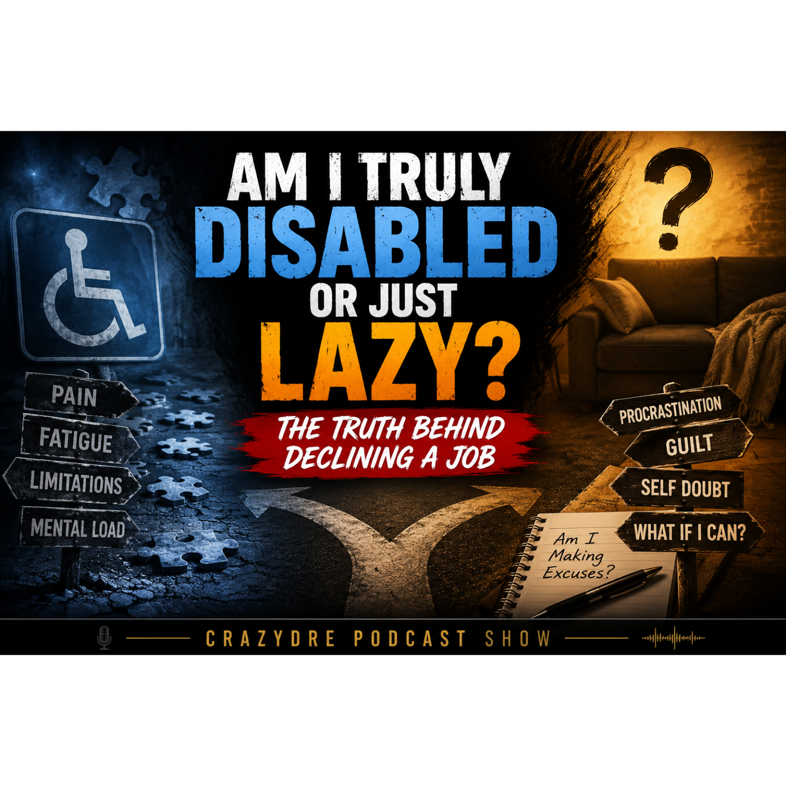 Am I Disabled Or Just Lazy? Truth Behind Declining A Job episode artwork