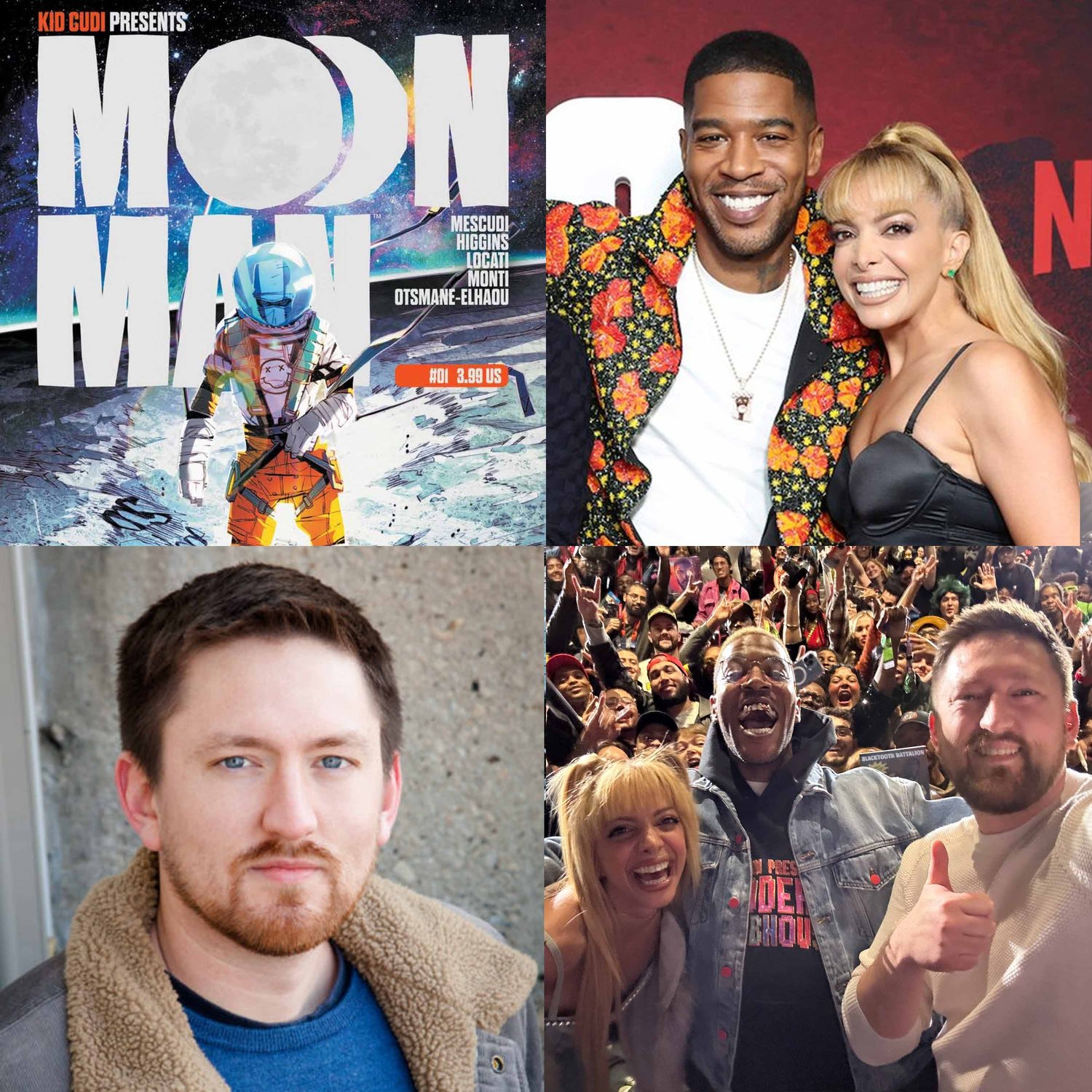 Comics, Music, Ethics & AI: KYLE HIGGINS, KARINA MANASHIL & KID CUDI on the Making of Moon Man