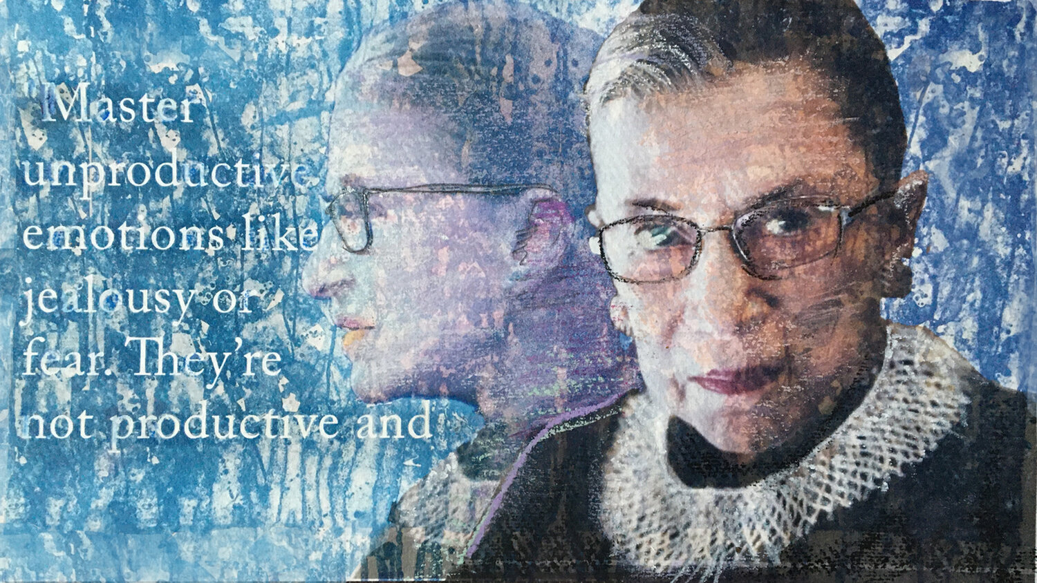 RUTH BADER GINSBURG - 1933-2020 - The Creative Process remembers RBG