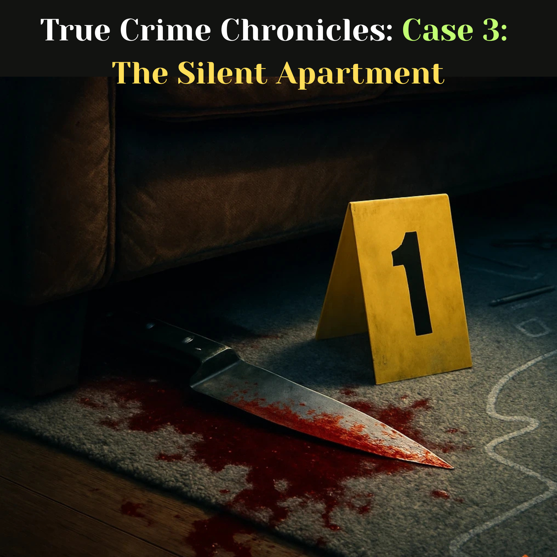 True Crime Chronicles: Case 3: The Silent Apartment