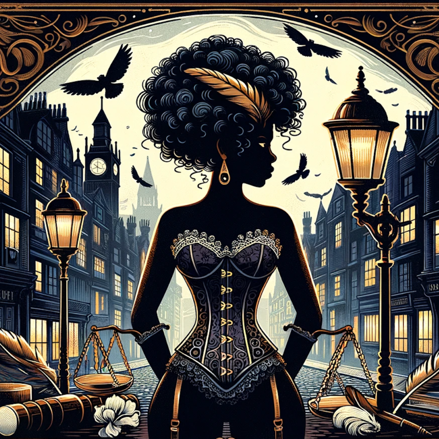 Crimes, Curiosities, and Corsets podcast artwork
