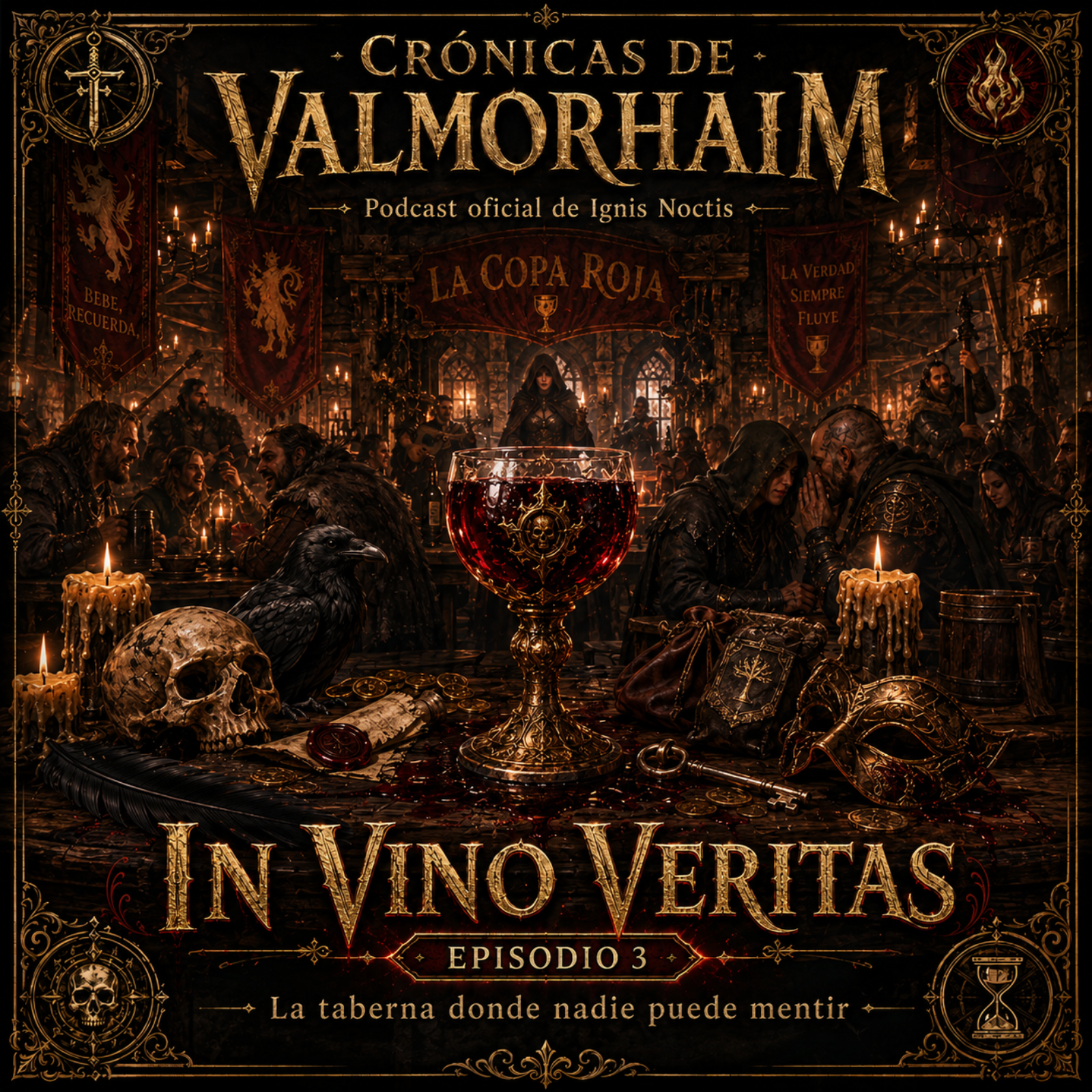 In Vino Veritas: La Taberna Donde Nadie Puede Mentir — Crónicas de Valmorhaim EP. 3 episode artwork