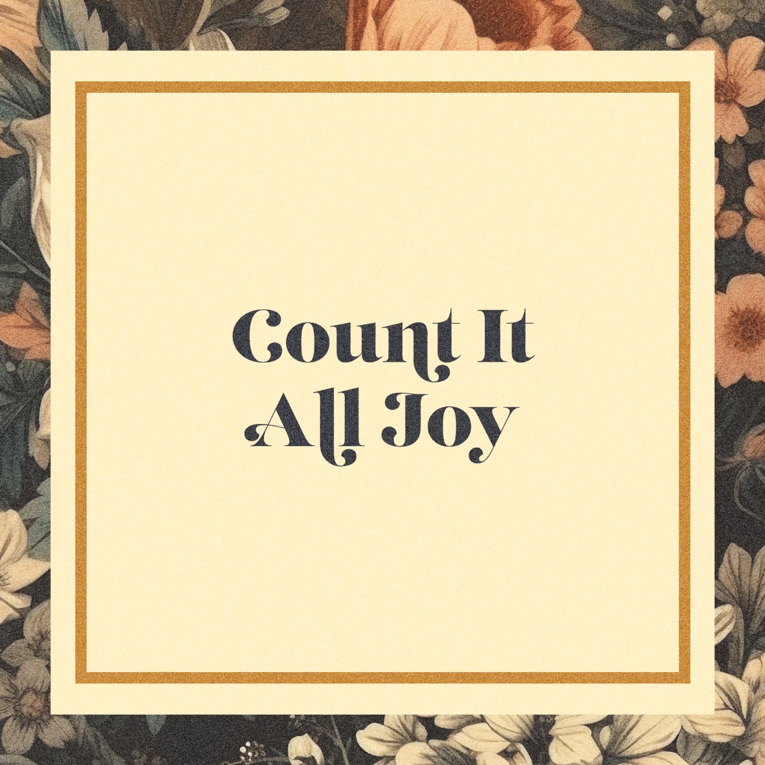 Count It All Joy : I'm the Problem and Jesus Is the Solution - November 26, 2023