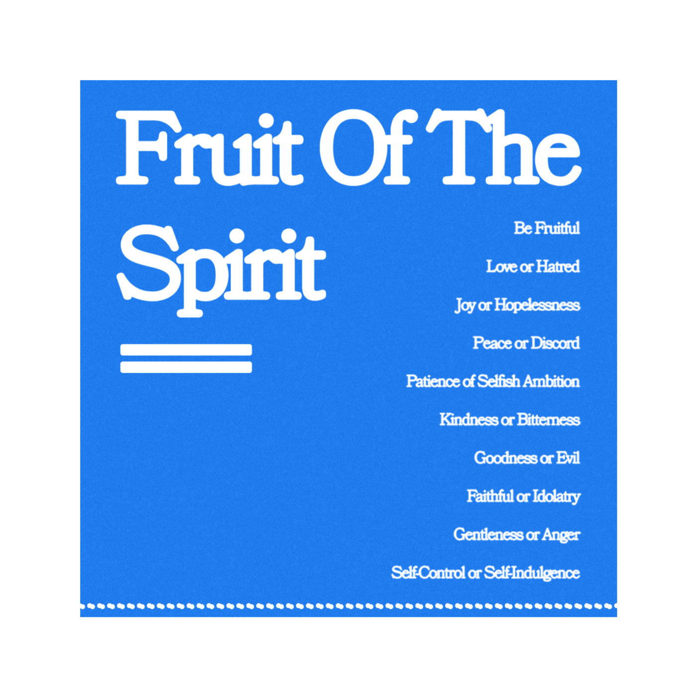 Fruit of the Spirit | Faithfulness