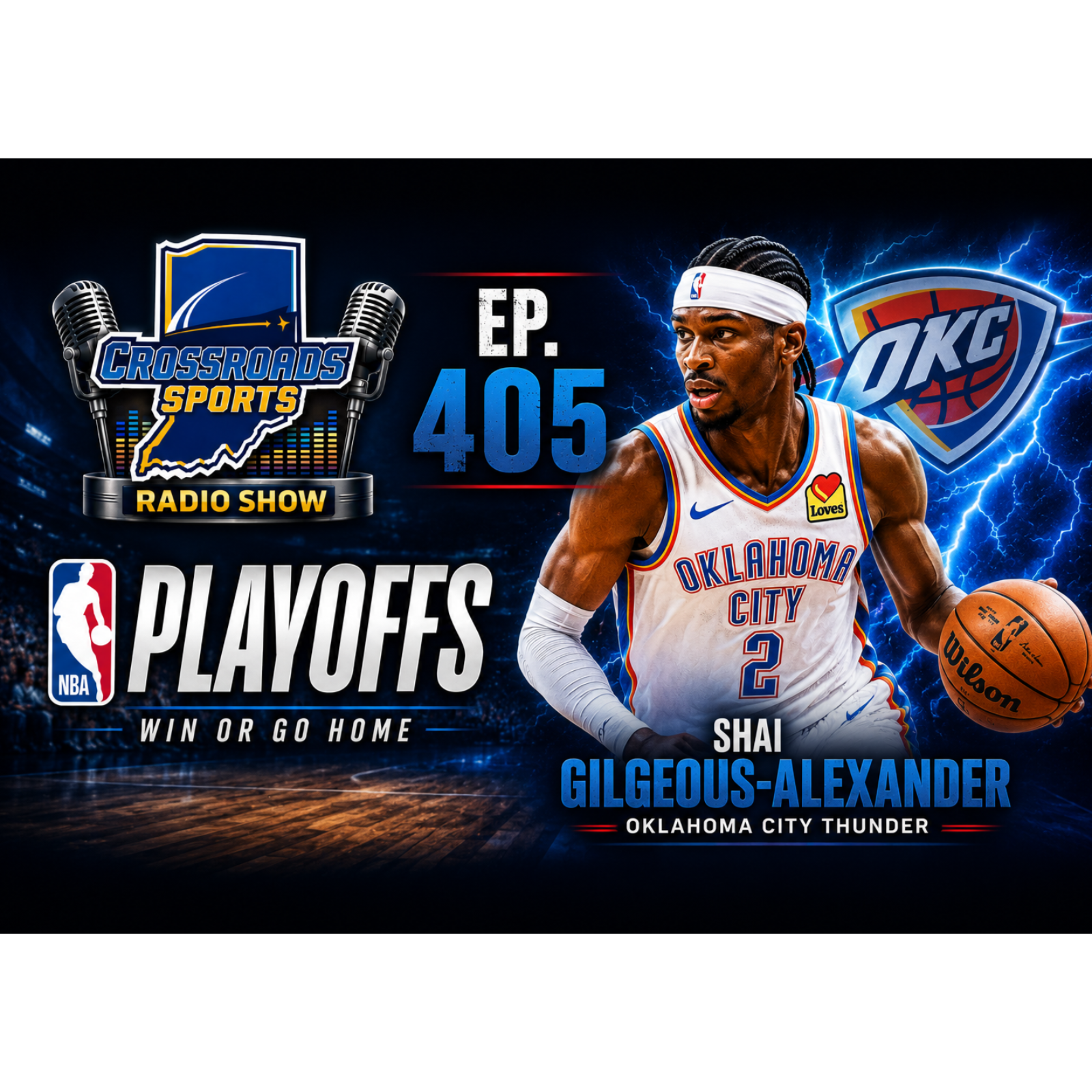 Crossroads Sports Radio Show Ep. 405 (Pacers Draft Lottery Fallout, NBA Playoff Talk and more!) episode artwork