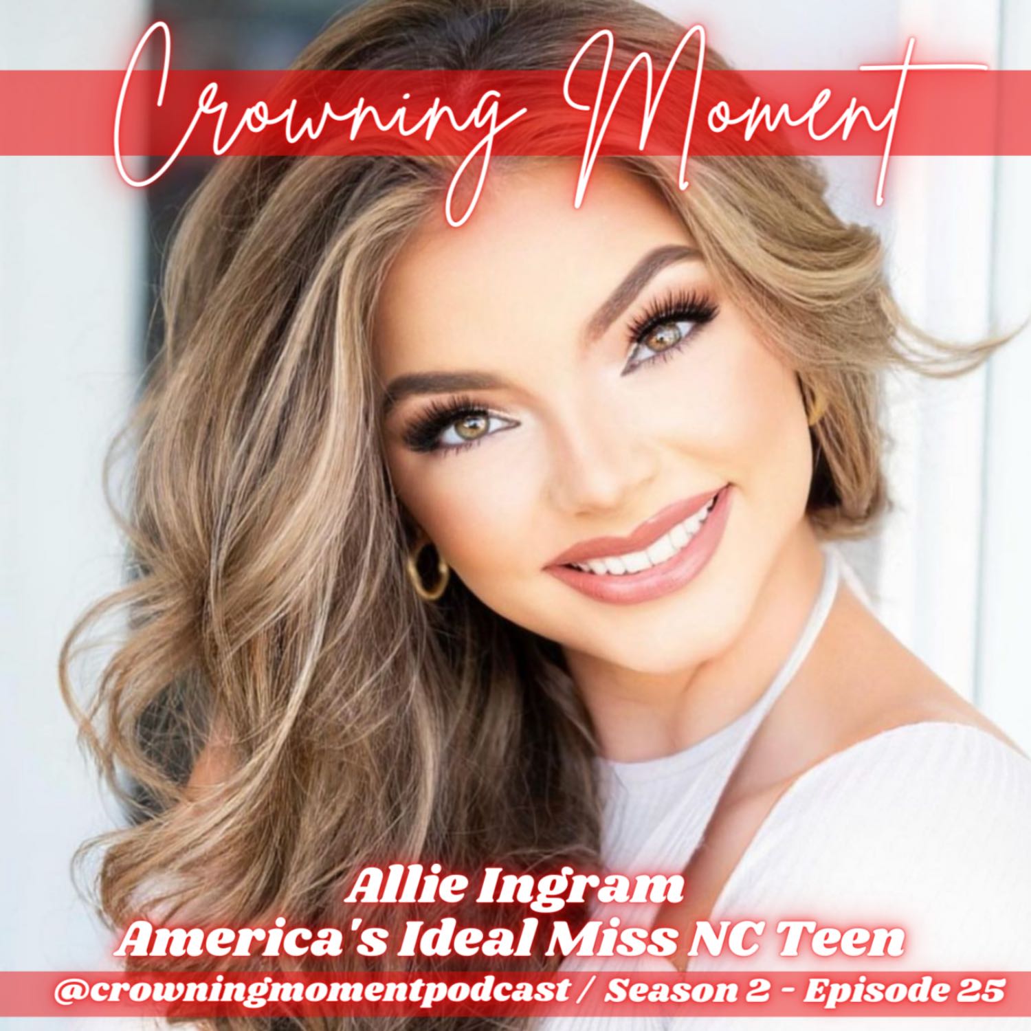 America's Ideal Miss North Carolina Teen Allie Ingram Crowning