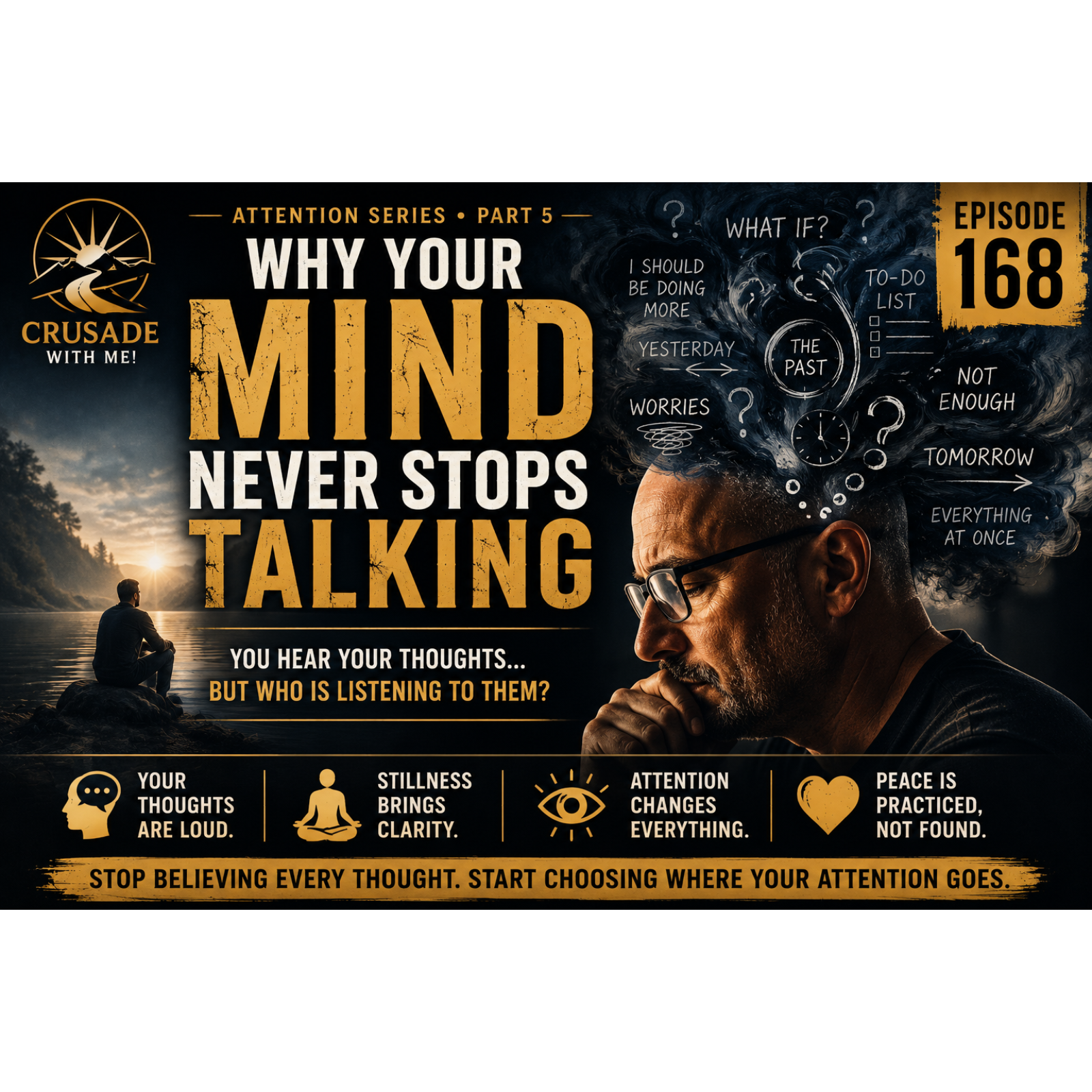 Why Your Mind Never Stops Talking episode artwork