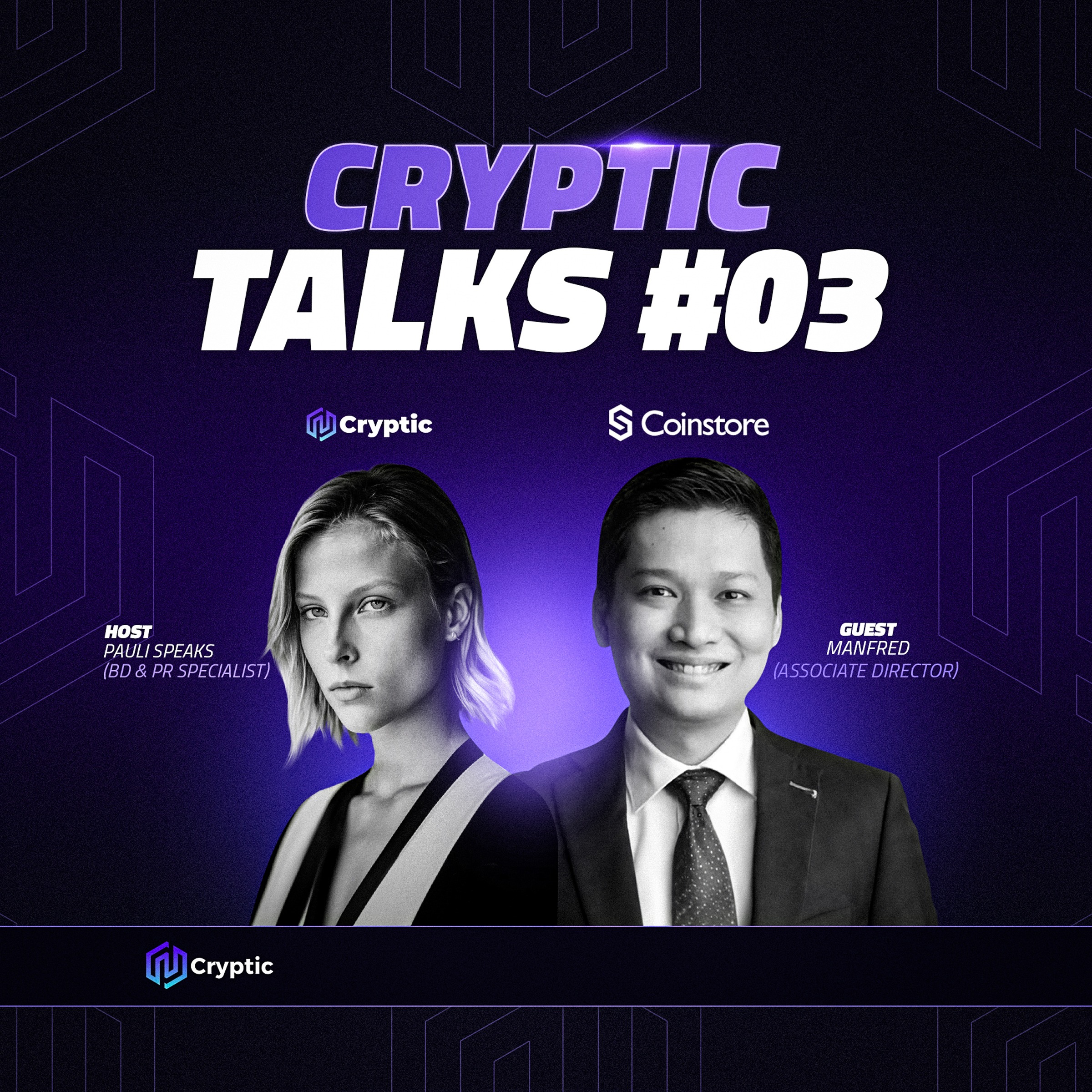 Cryptic Talks #3 | Exploring innovations with Coinstore