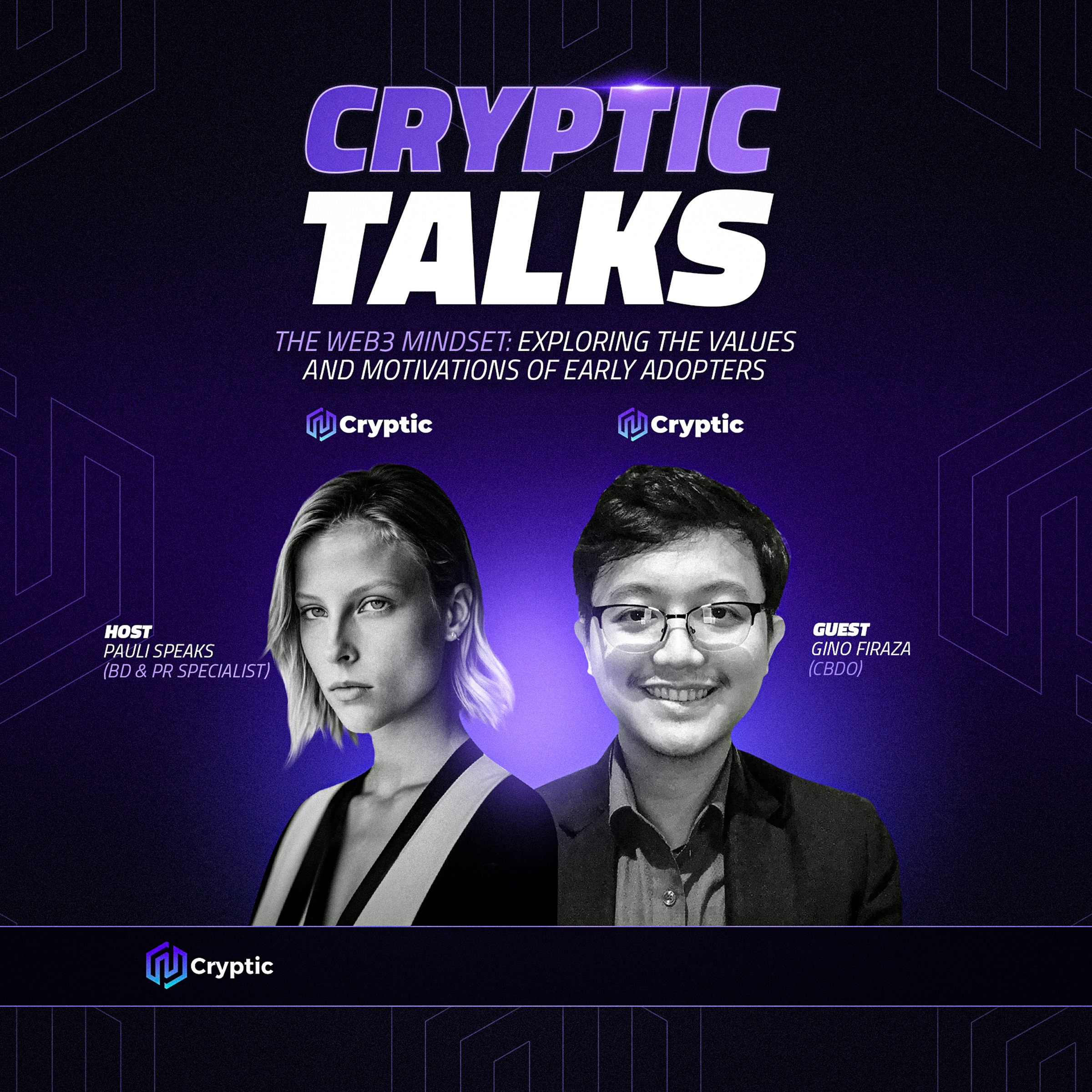 Cryptic Talks #2 | The values and motivations of early adopters