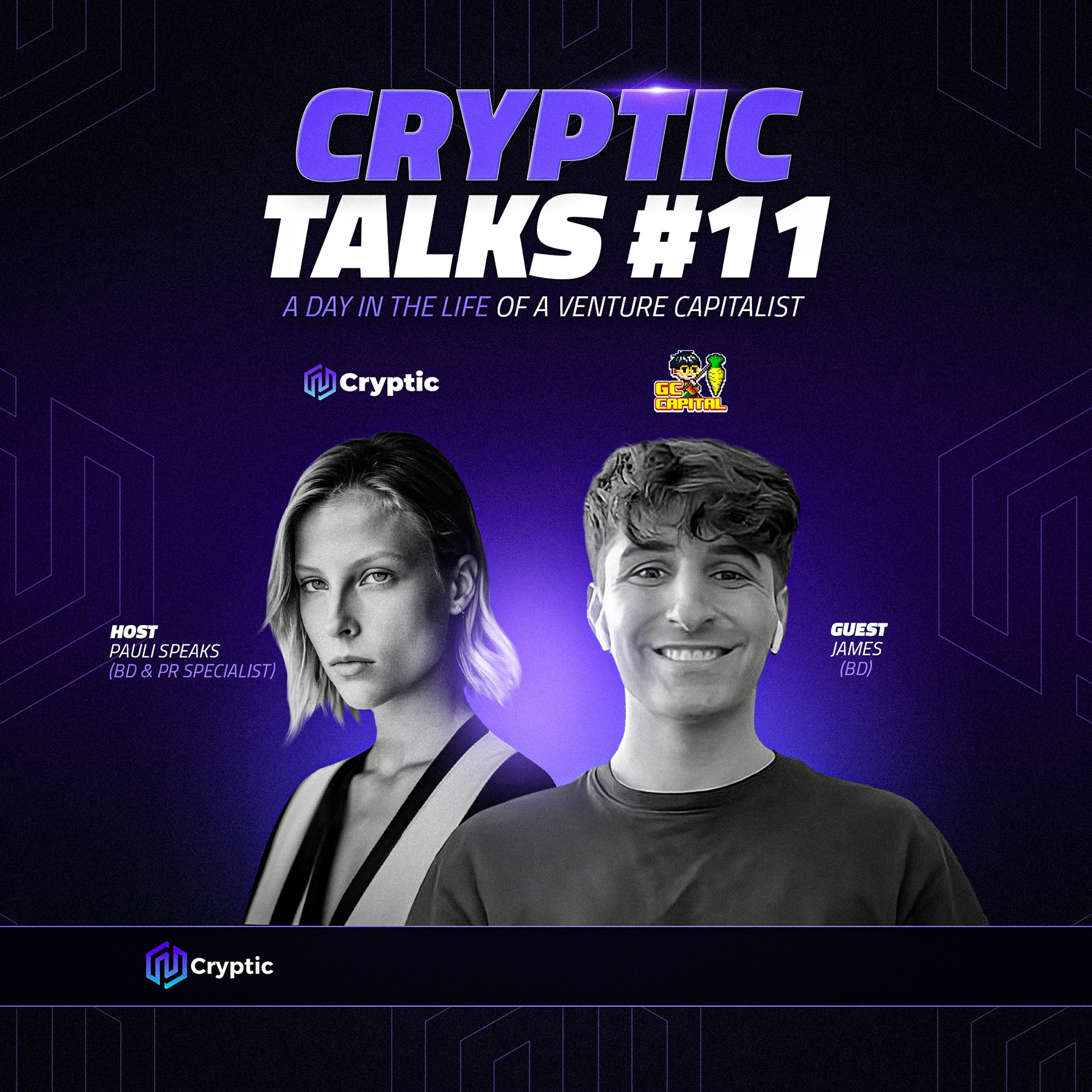 Cryptic Talks #11 | A day in the life of a Venture Capitalist