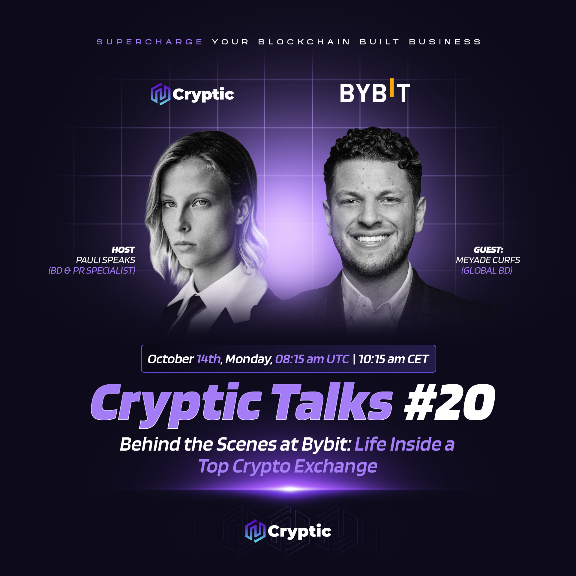 Cryptic Talks #20 | Behind the scenes at Bybit