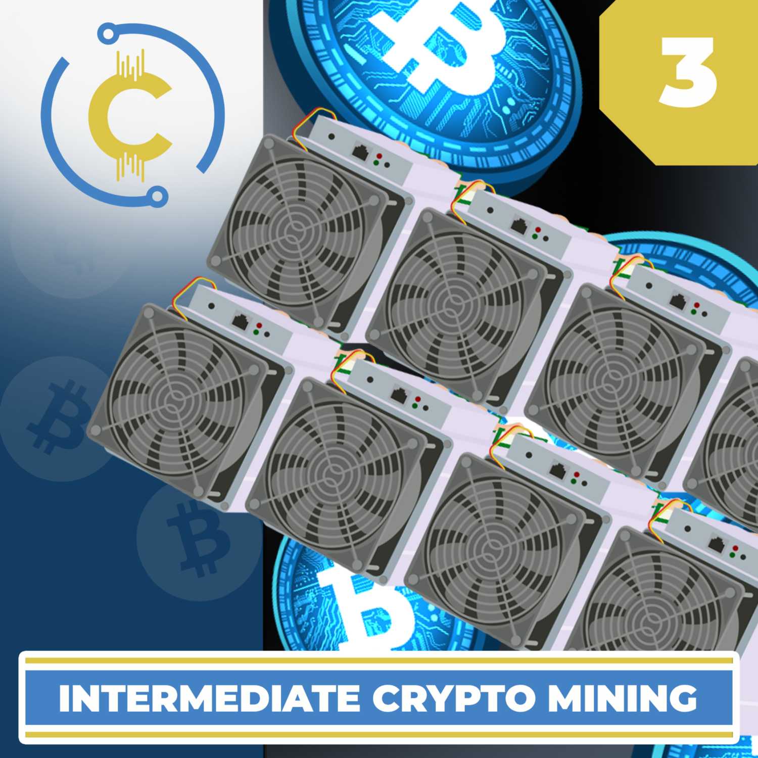Crypto Submerged Podcast EP 3: Intermediate Crypto Mining episode artwork