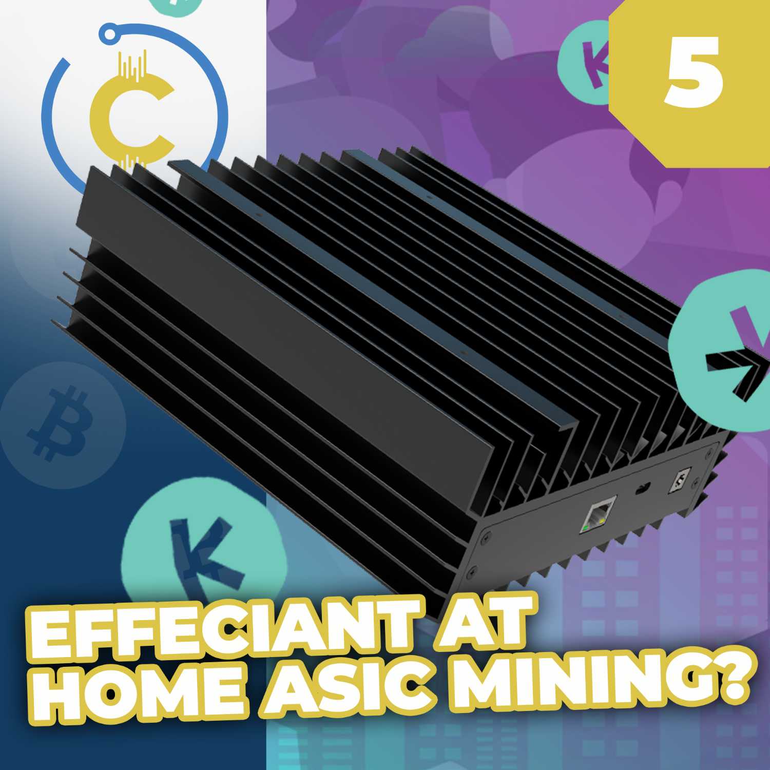 Crypto Submerged Podcast EP 5: The Ice River KS0, The Future Of At Home Mining episode artwork