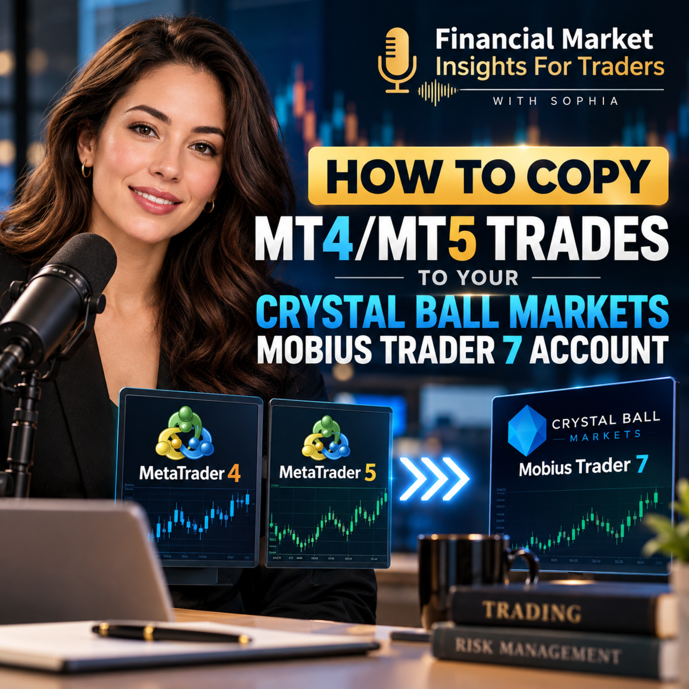 How to Seamlessly Sync MT4/MT5 Trades to Crystal Ball Markets Mobius Trader | Crystal Ball Markets