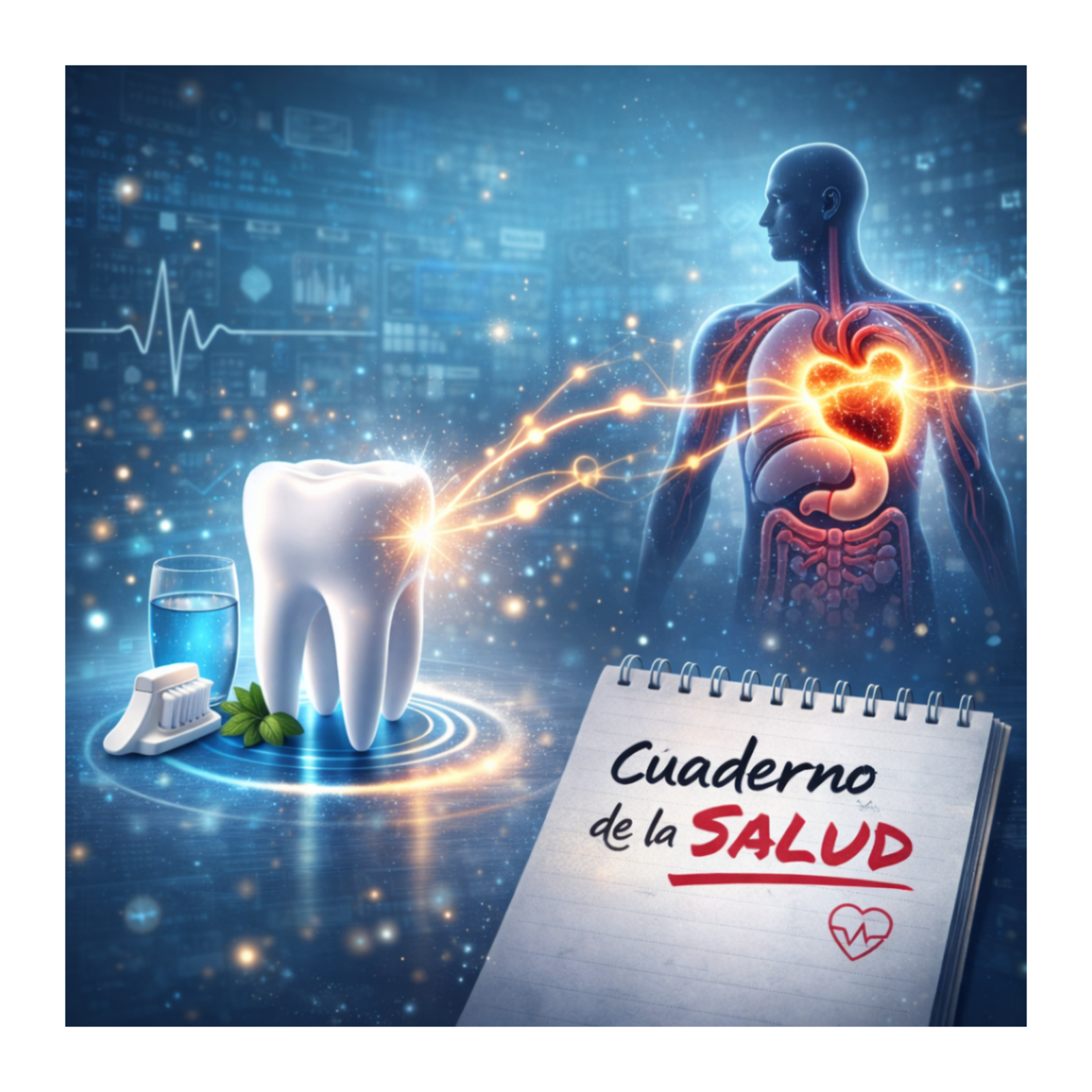 Higiene oral saludable: cómo tu boca influye en tu corazón y en tu salud integral