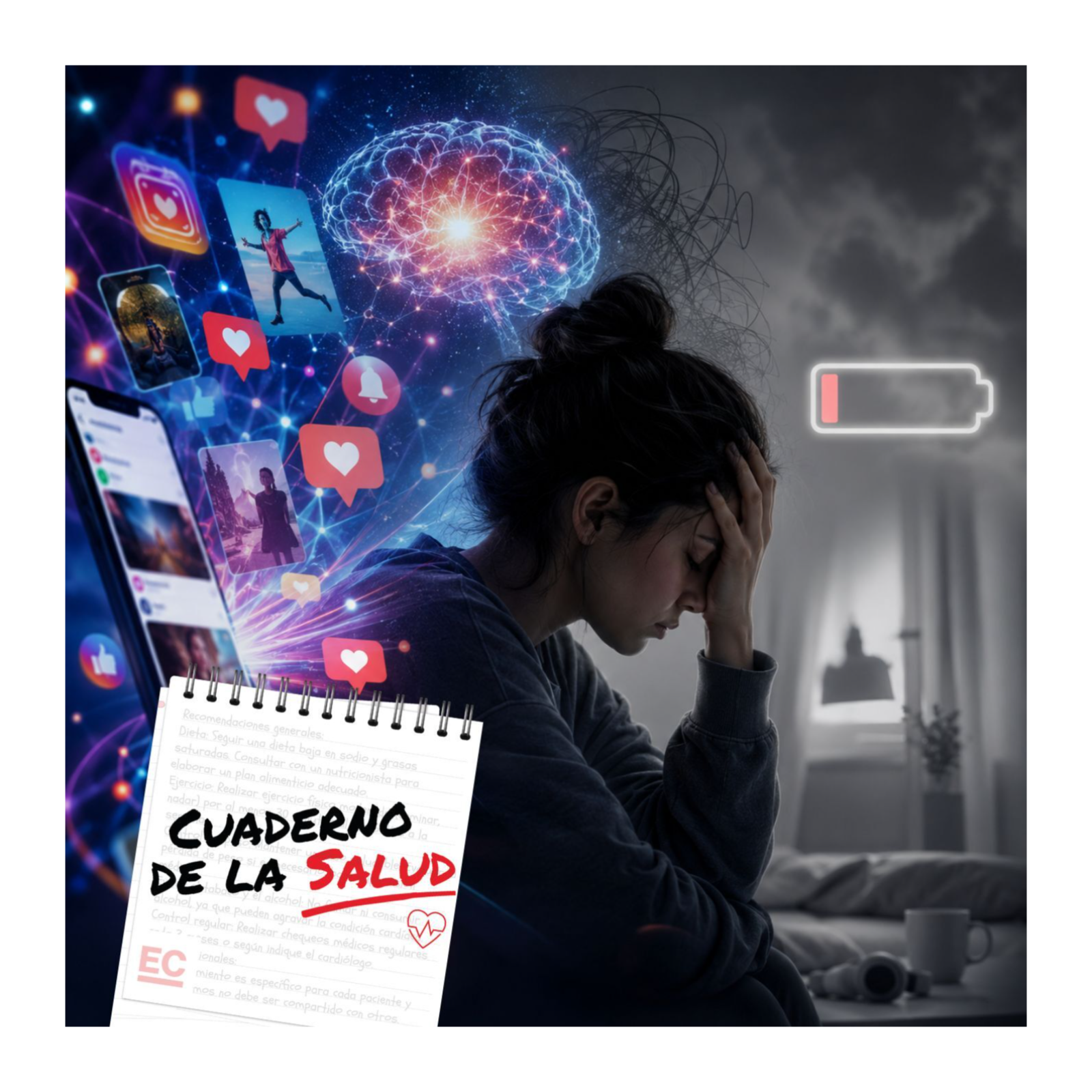 Dopamina rápida: por qué ya nada nos emociona | Redes sociales, ansiedad y cansancio mental episode artwork