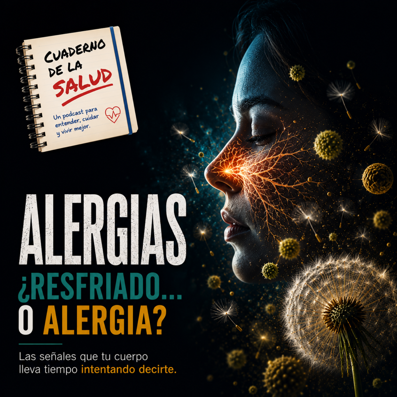 ¿Seguro que es un resfriado... o podría tratarse de una alergia?
