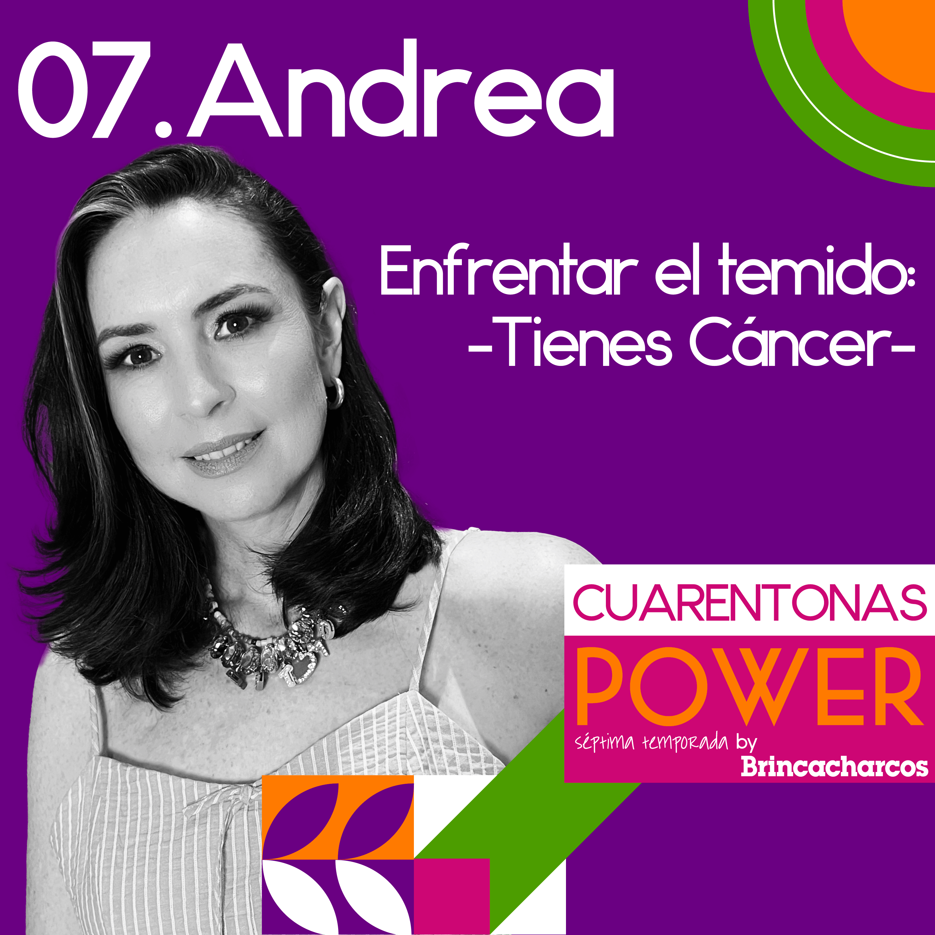 Andrea: Enfrentar el temido -Tienes Cáncer- episode artwork