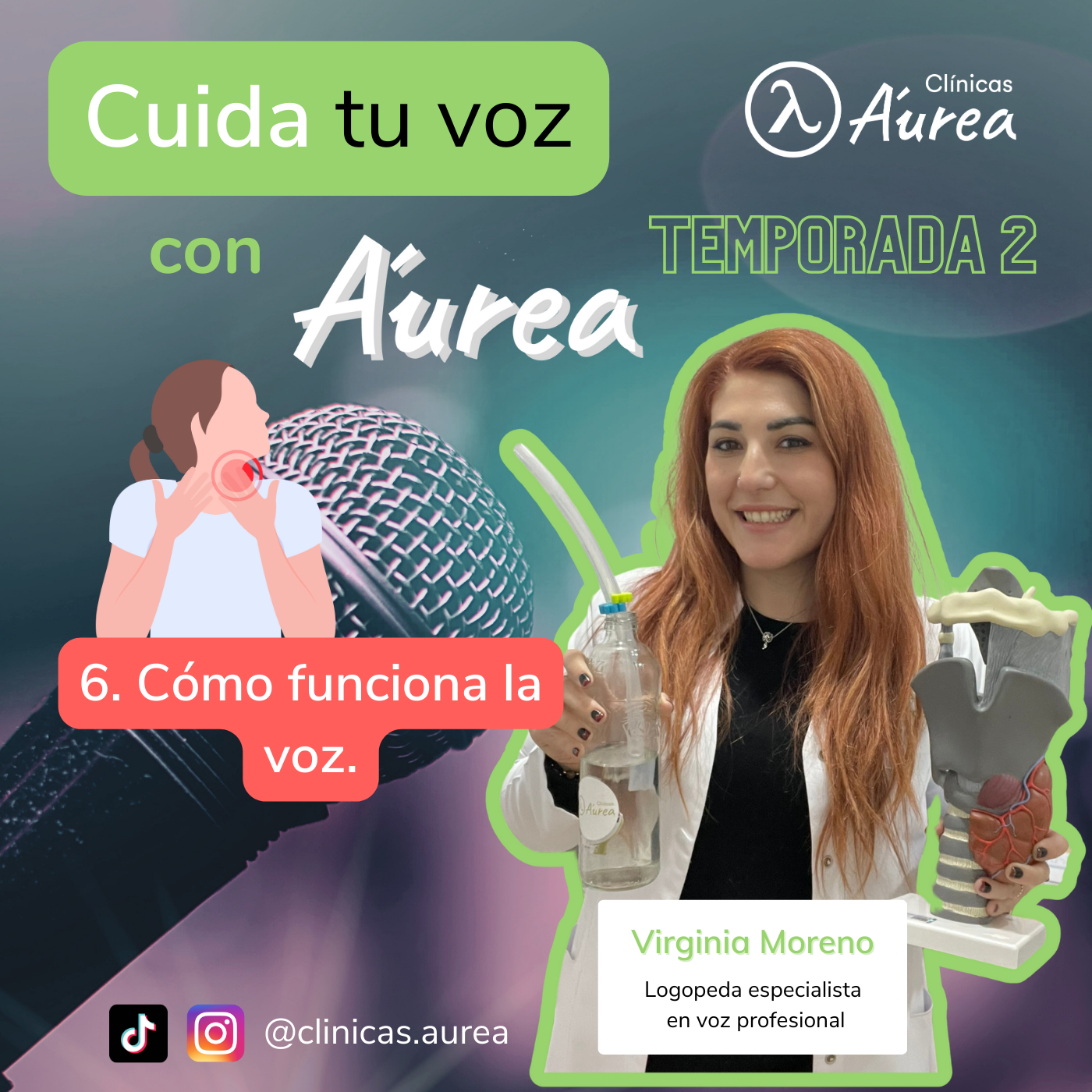 Cuida tu Voz con Áurea