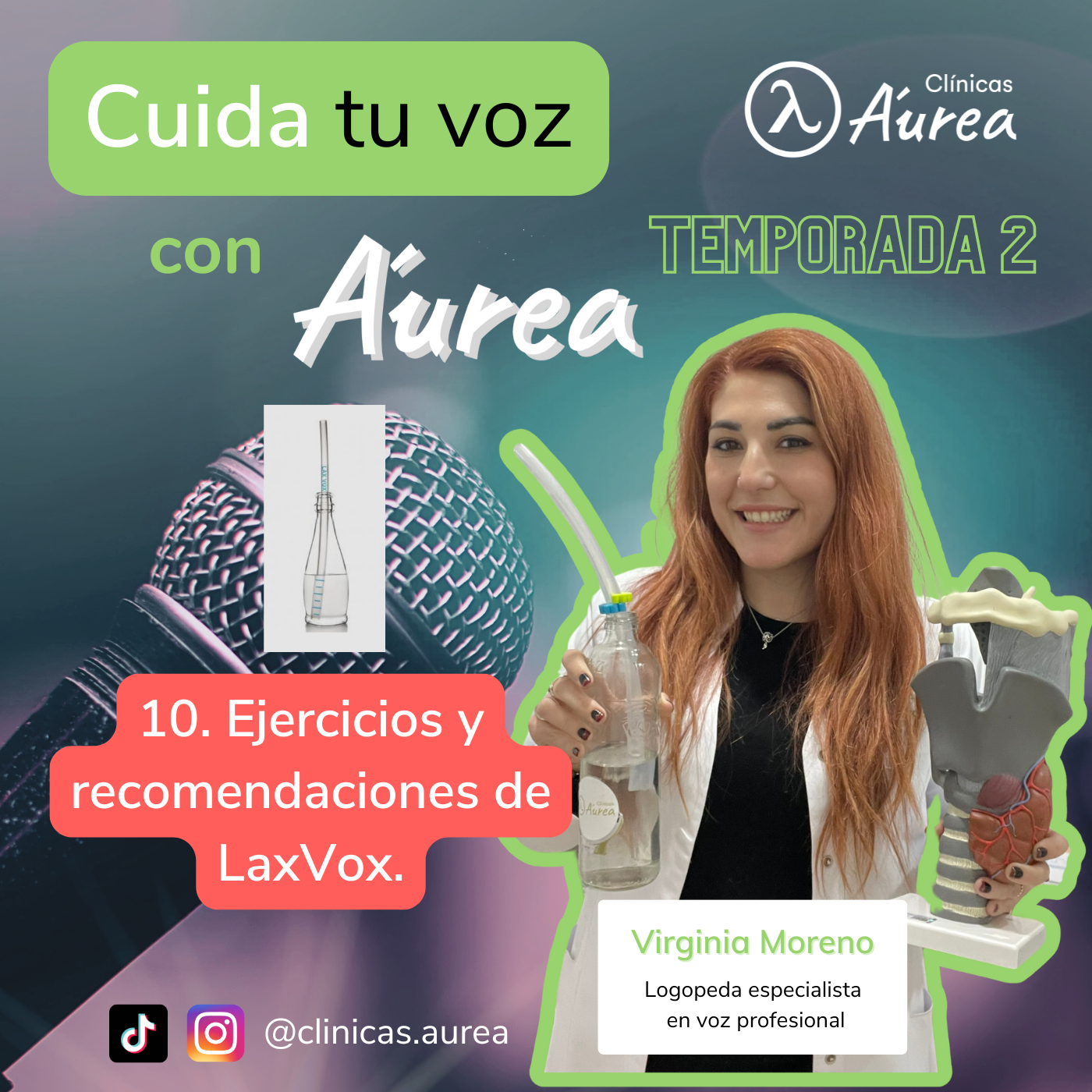 Cuida tu Voz con Áurea