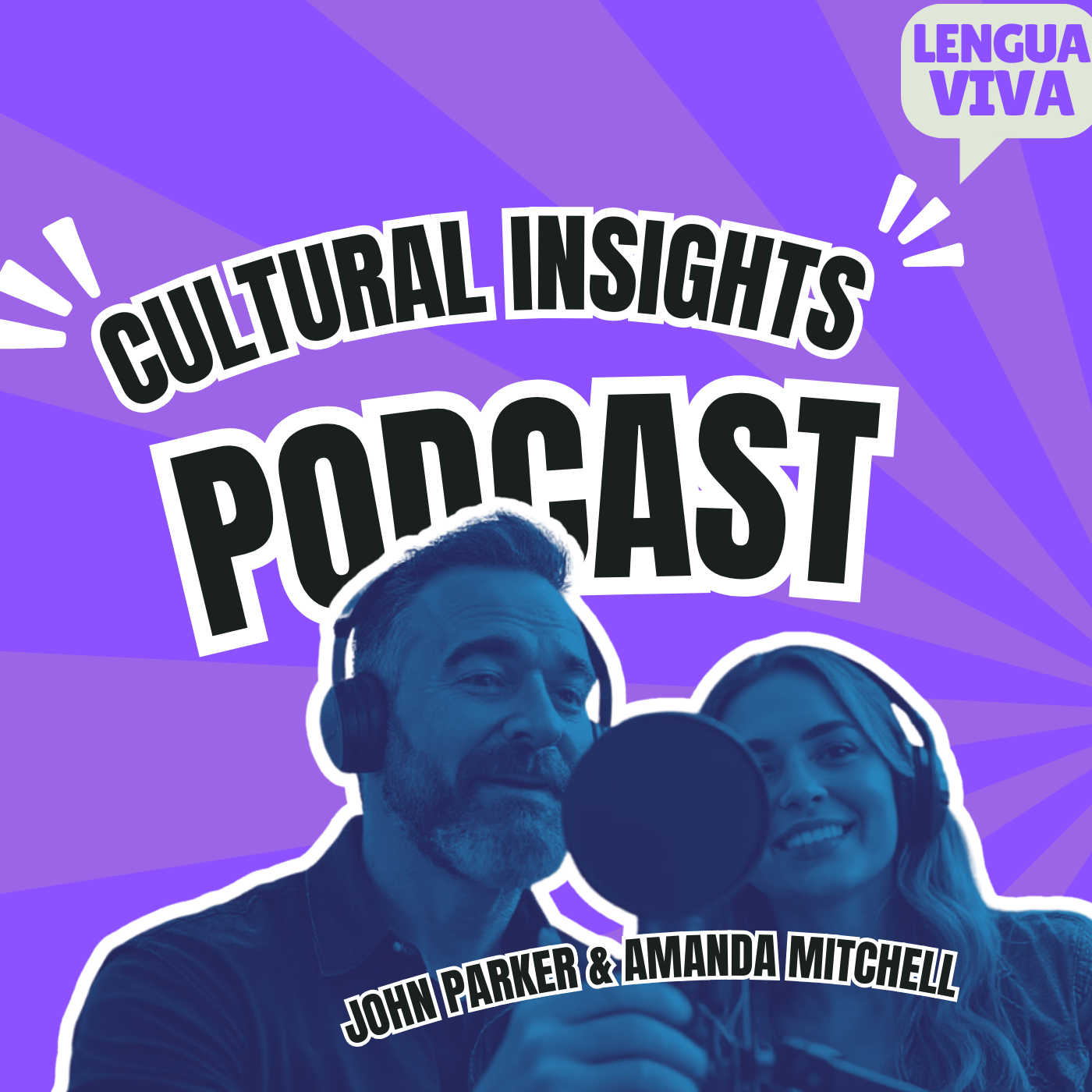 Cultural Insights🎙️ Featuring John Parker & Amanda Mitchell  - Lengua Viva Podcast podcast artwork