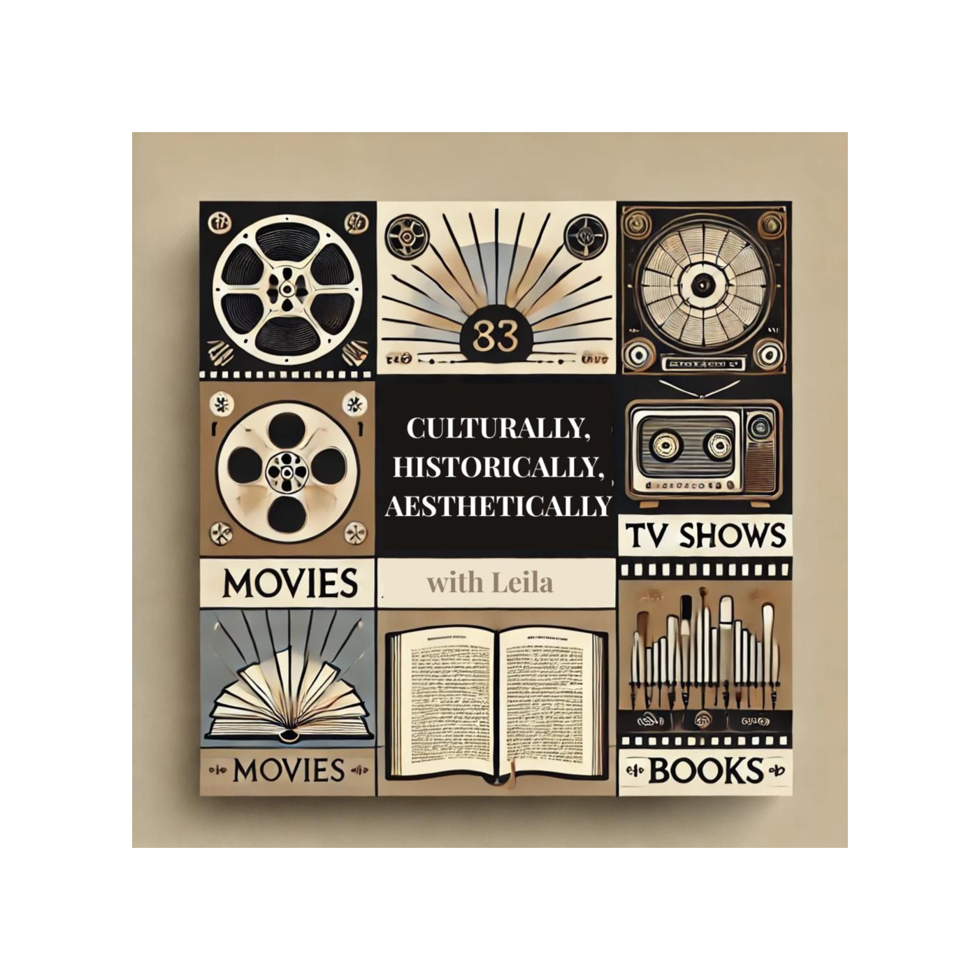 Culturally, Historically, Aesthetically podcast artwork