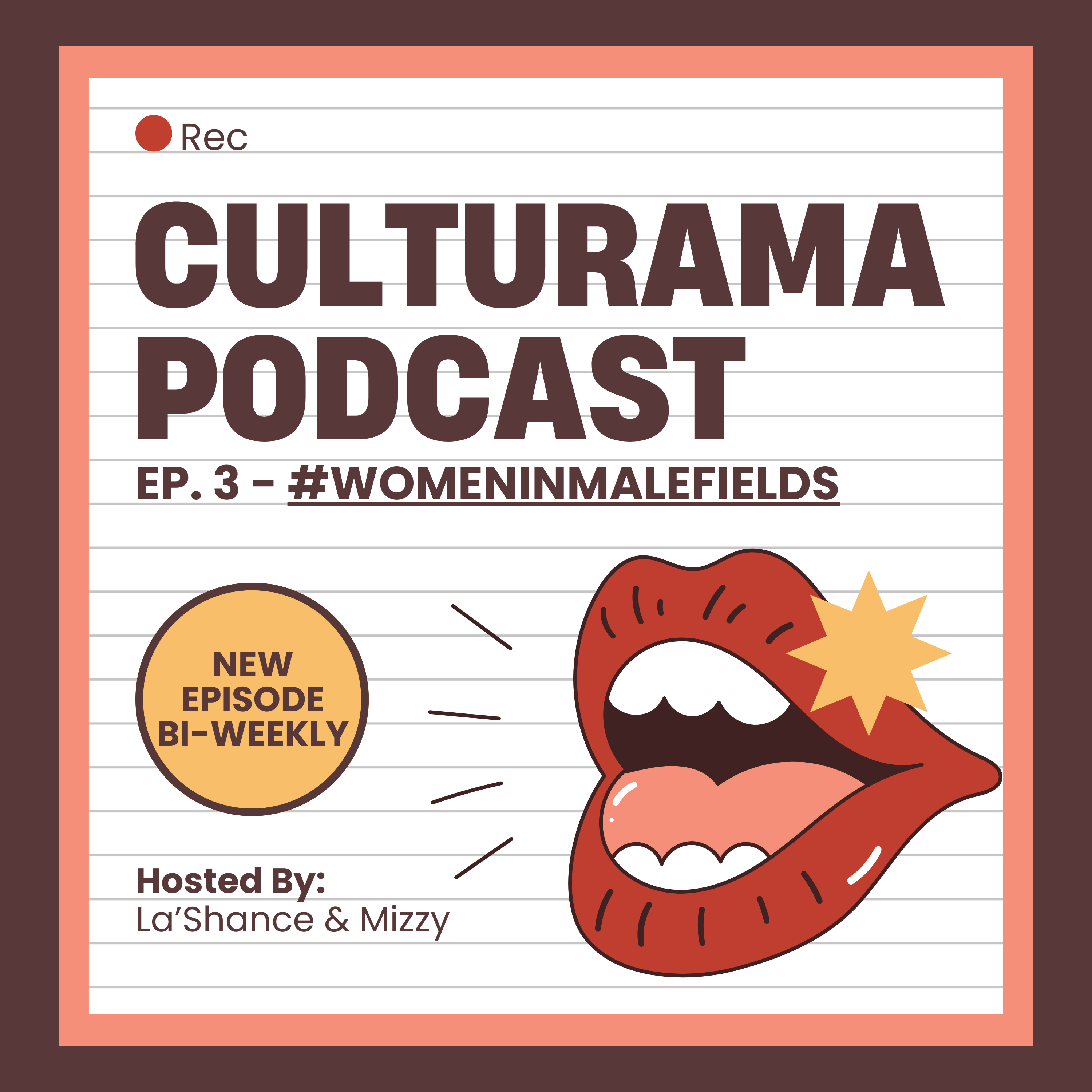 Culturama Podcast Ep. 3 - #WomenInMaleFields episode artwork